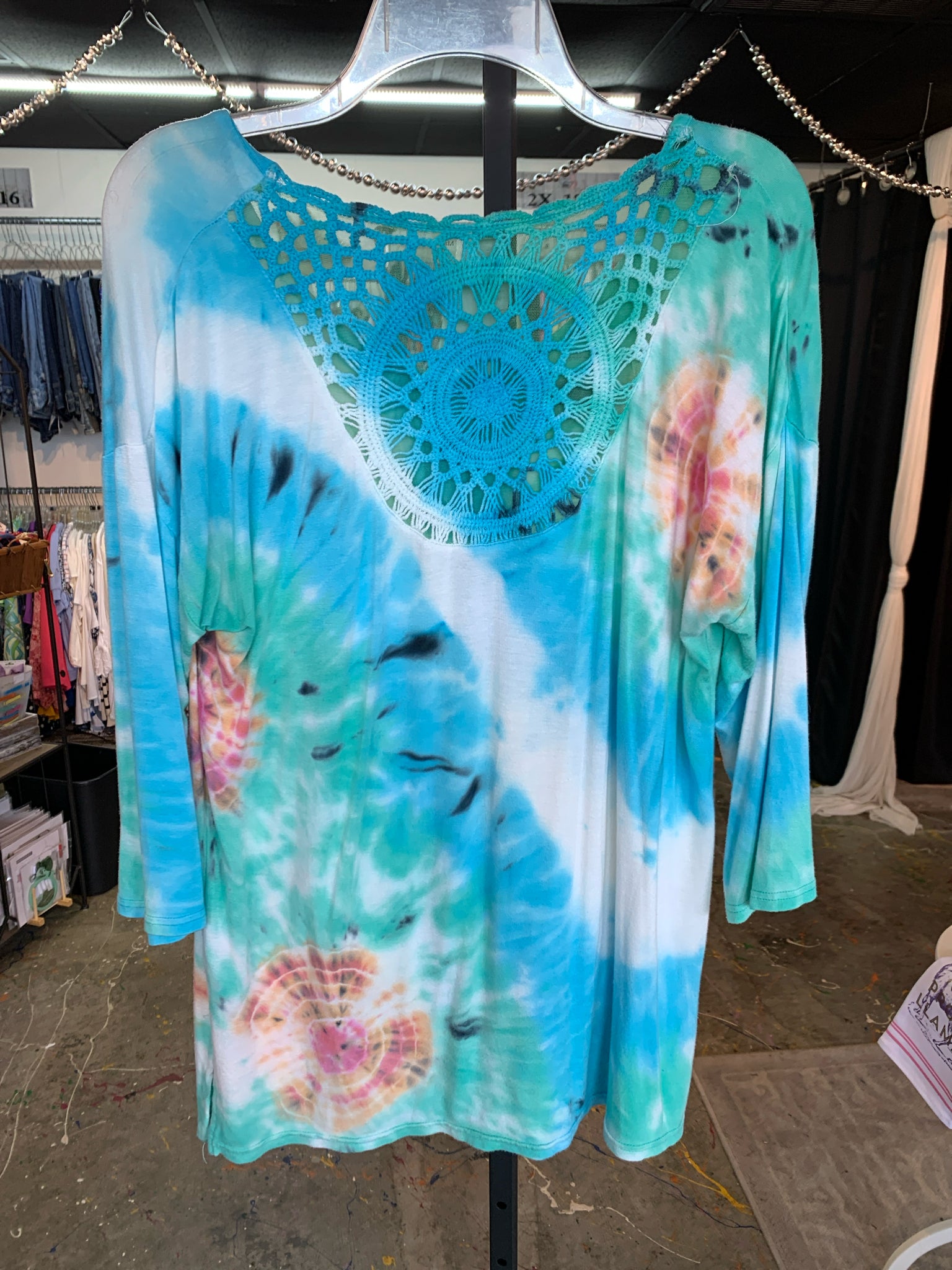 Thomas & Olivia Womens Tops Size L Blouse