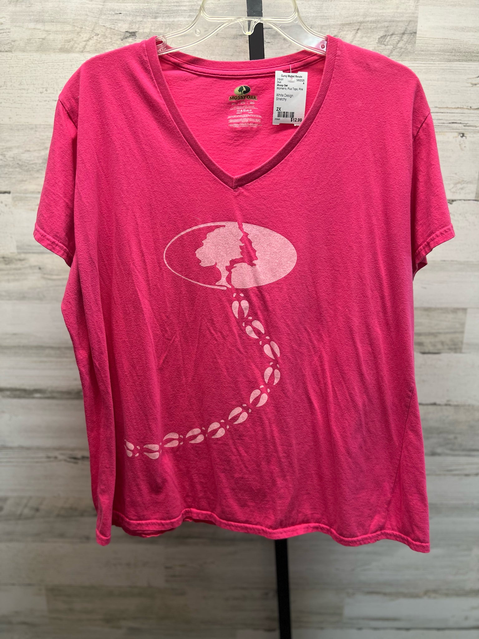 Mossy Oak Plus Tops Size 2X Shirt