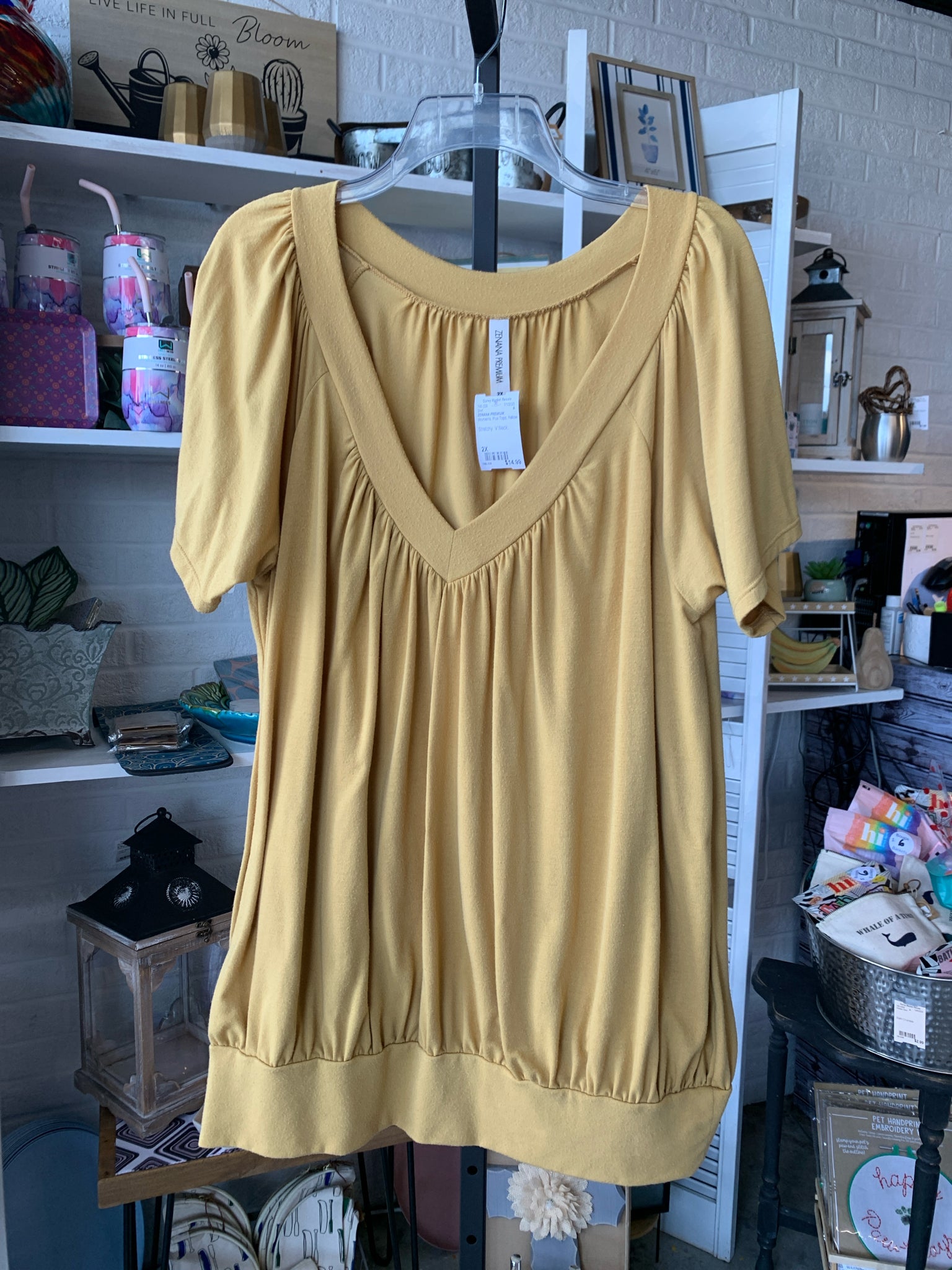 ZENANA PREMIUM Plus Tops Size 2X Shirt