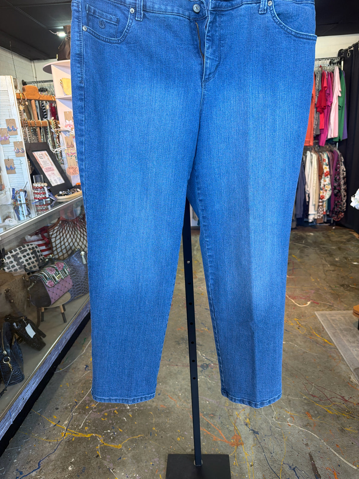 GLORIA VANDERBILT Plus Bottoms Size 18W Jeans