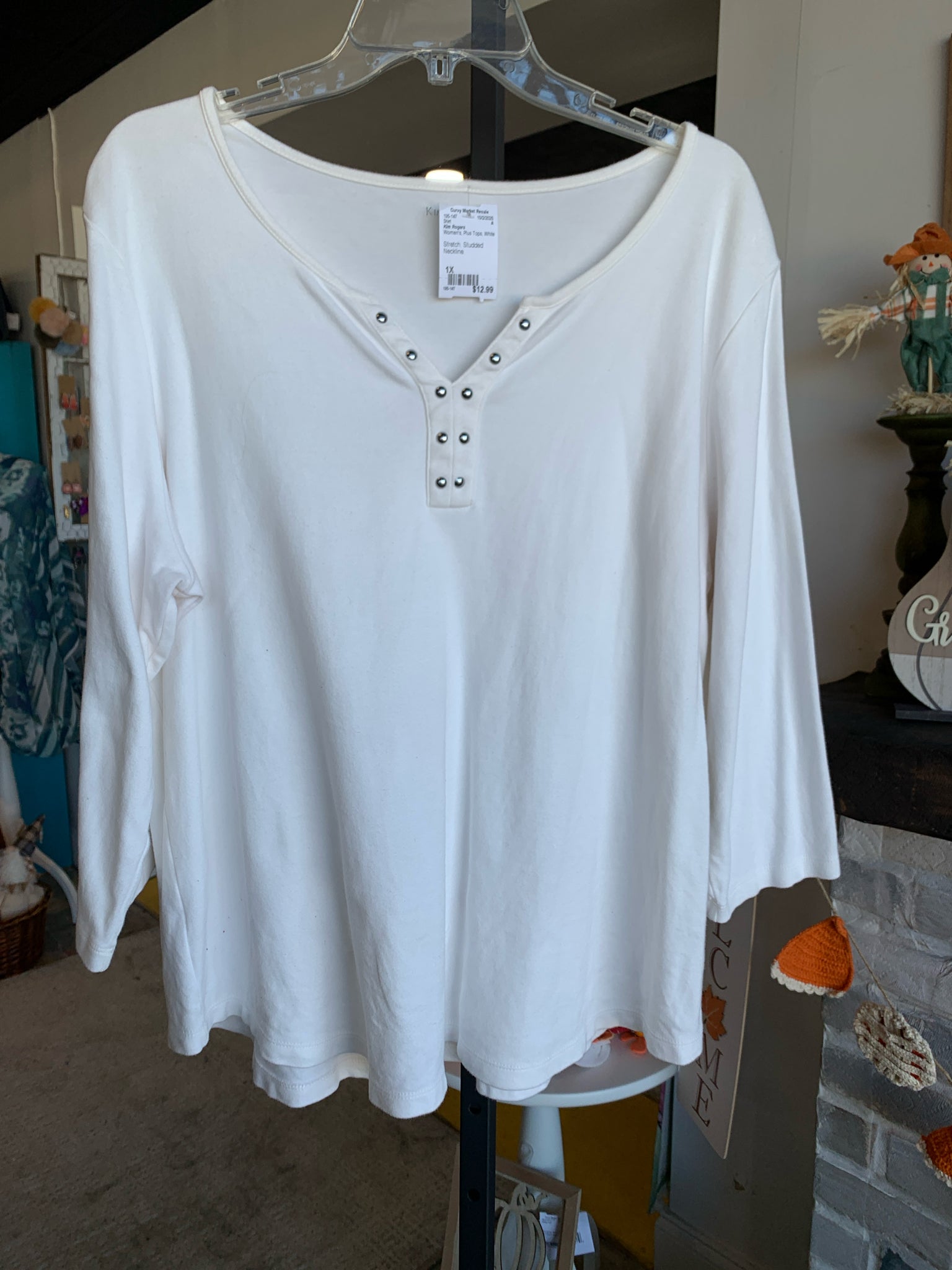 Kim Rogers Plus Tops Size 1X Shirt