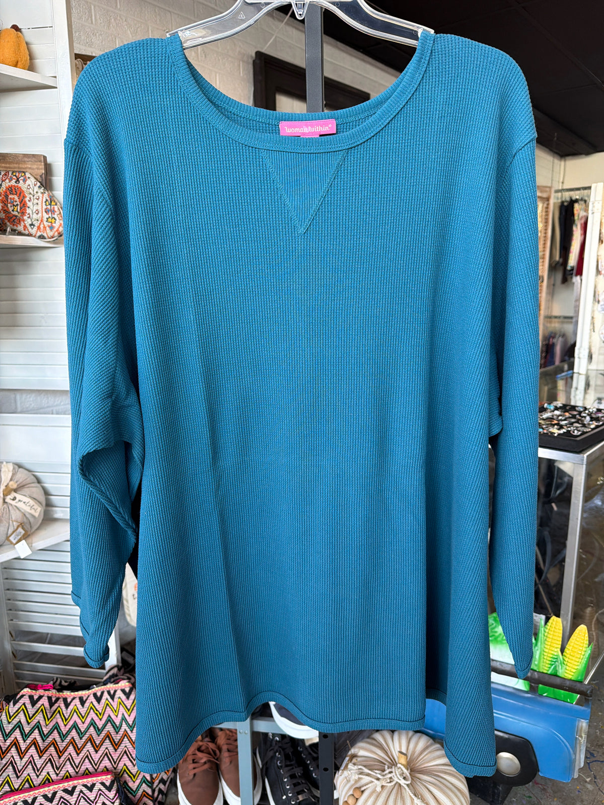 Woman Within Plus Tops Size 38/40 Shirt