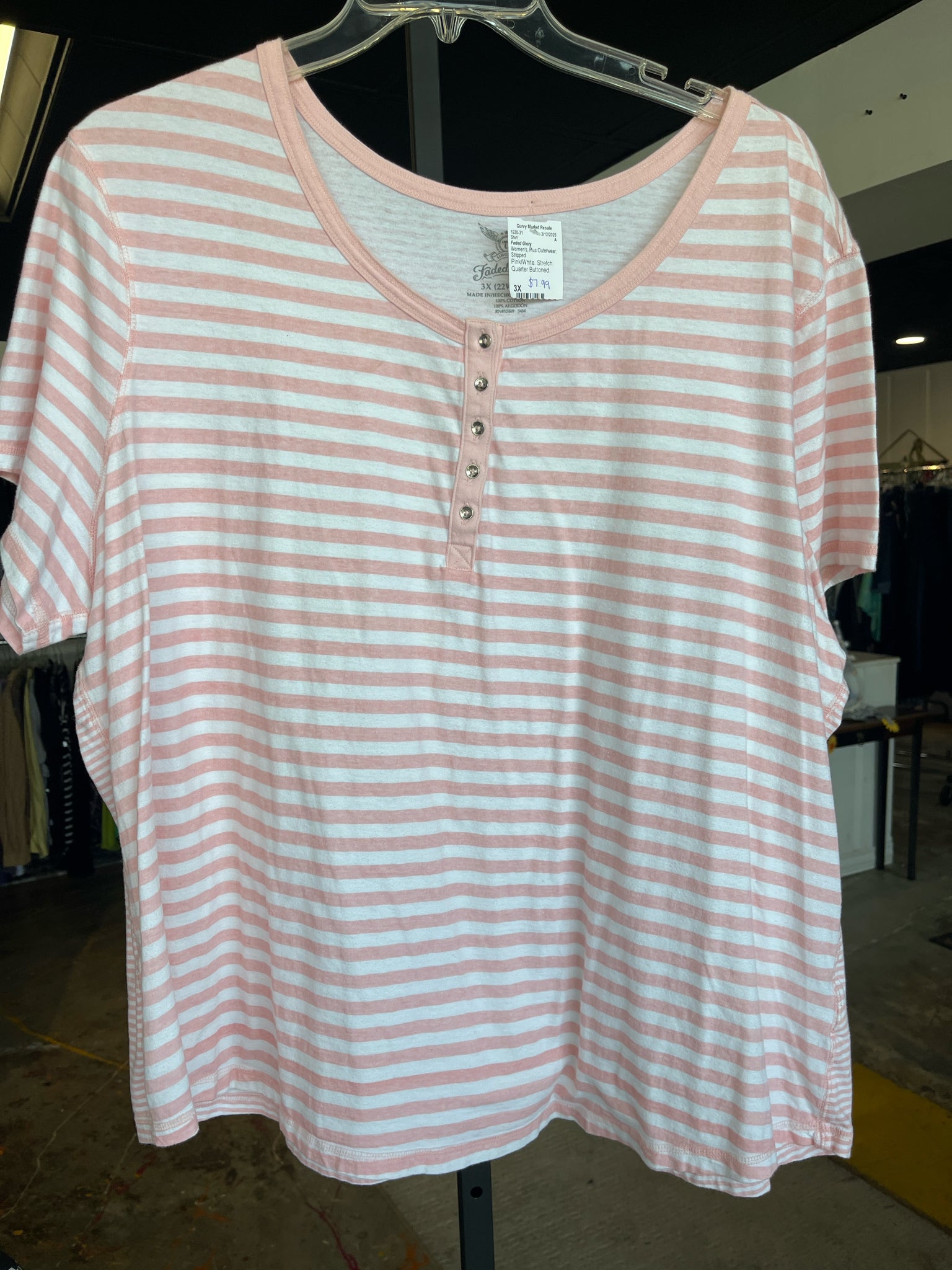 Faded Glory Plus Outerwear Size 3X Shirt