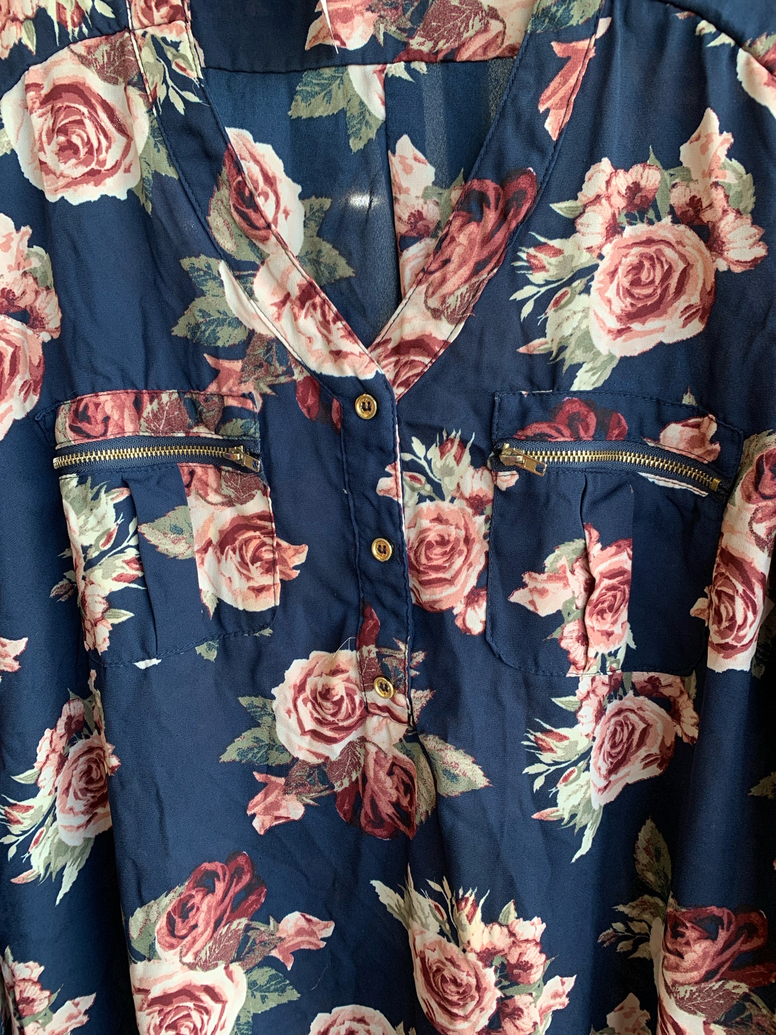 JUSTIFY Plus Tops Size 2X Blouse