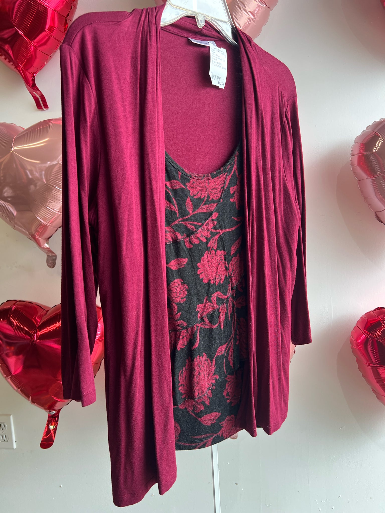 Croft & Barrow Womens Tops Size L Blouse