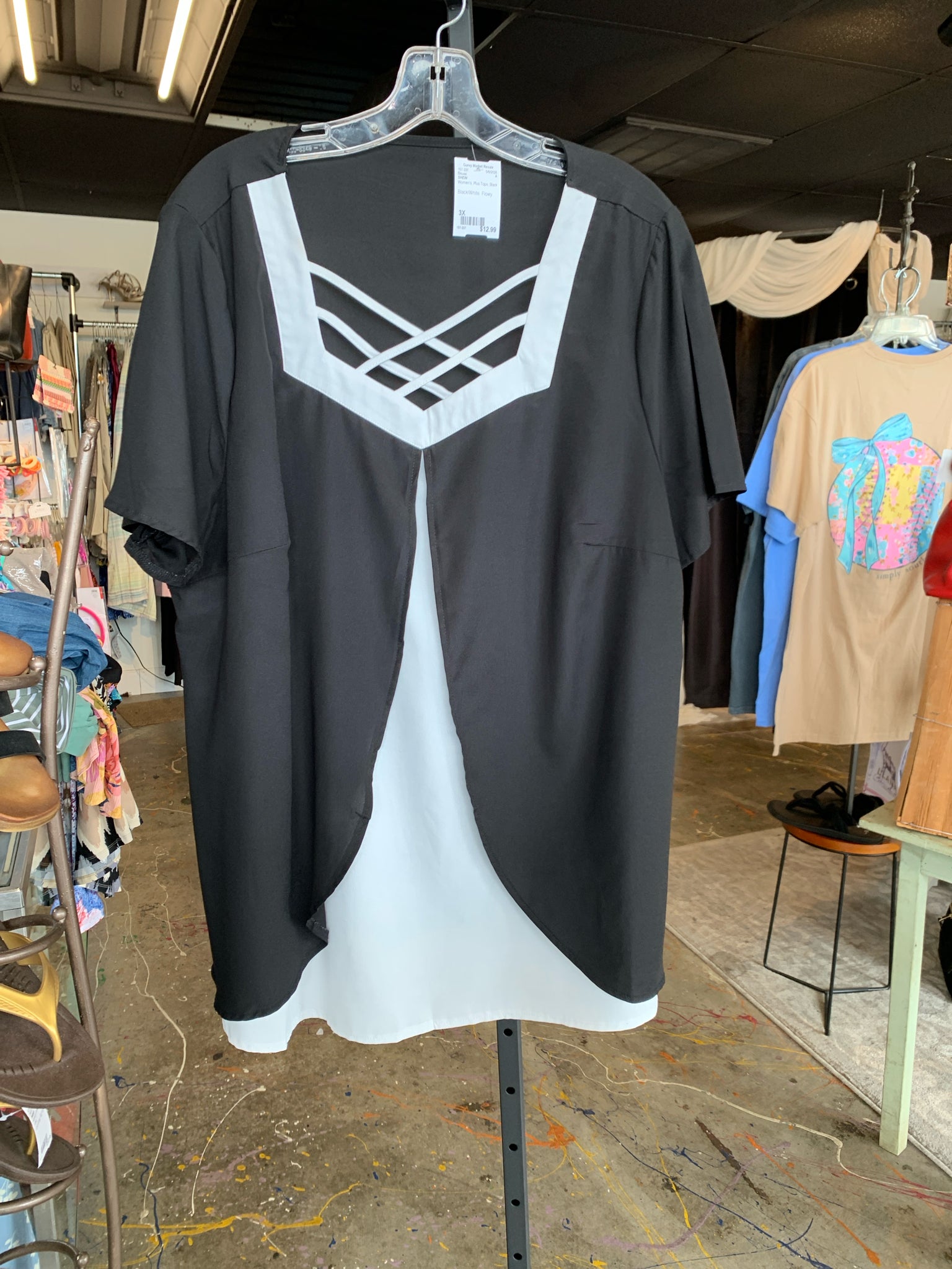 SHEIN Plus Tops Size 3X Blouse