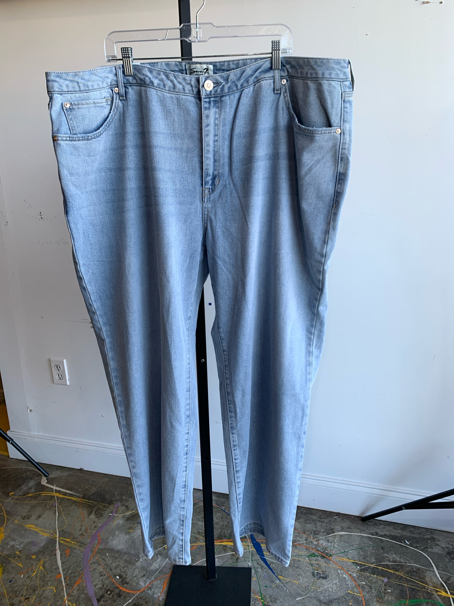 Seven7 Plus Bottoms Size 24W Jeans