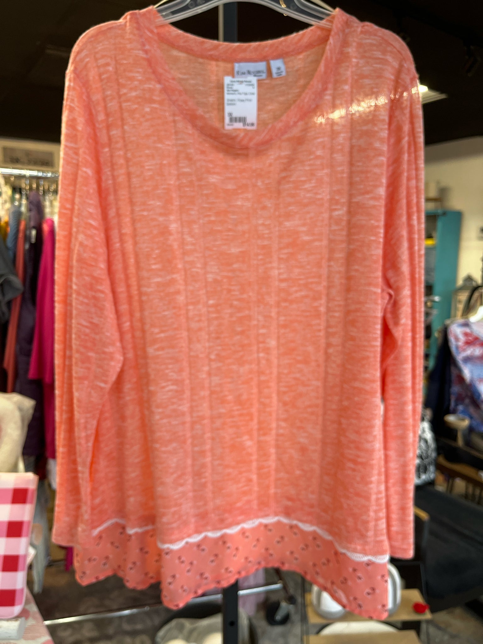 Kim Rogers Plus Tops Size 3X Blouse