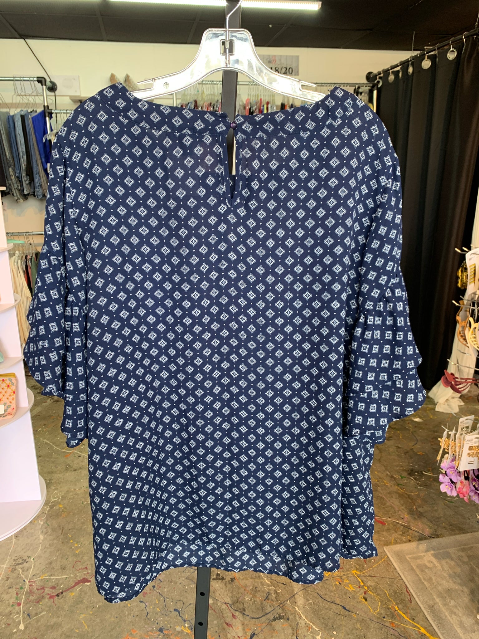 ROZ & ALI Plus Tops Size 2X Blouse