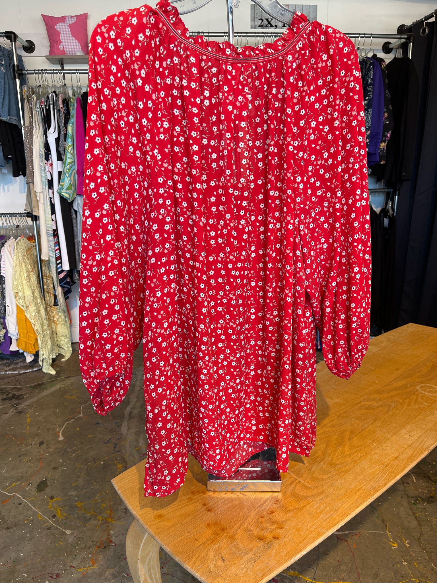 MAX STUDIO Plus Tops Size 3X Blouse
