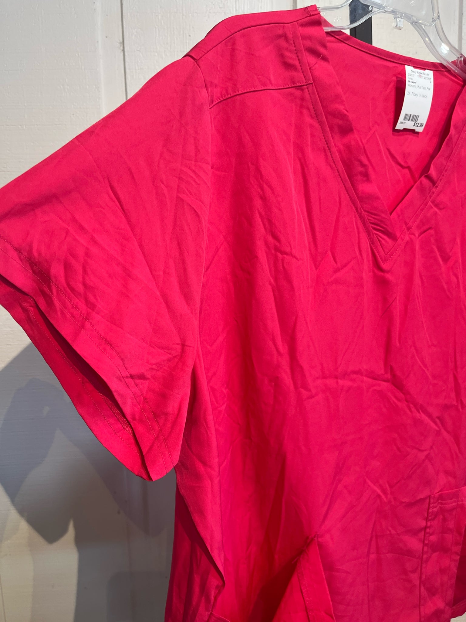 No Brand Plus Tops Scrub