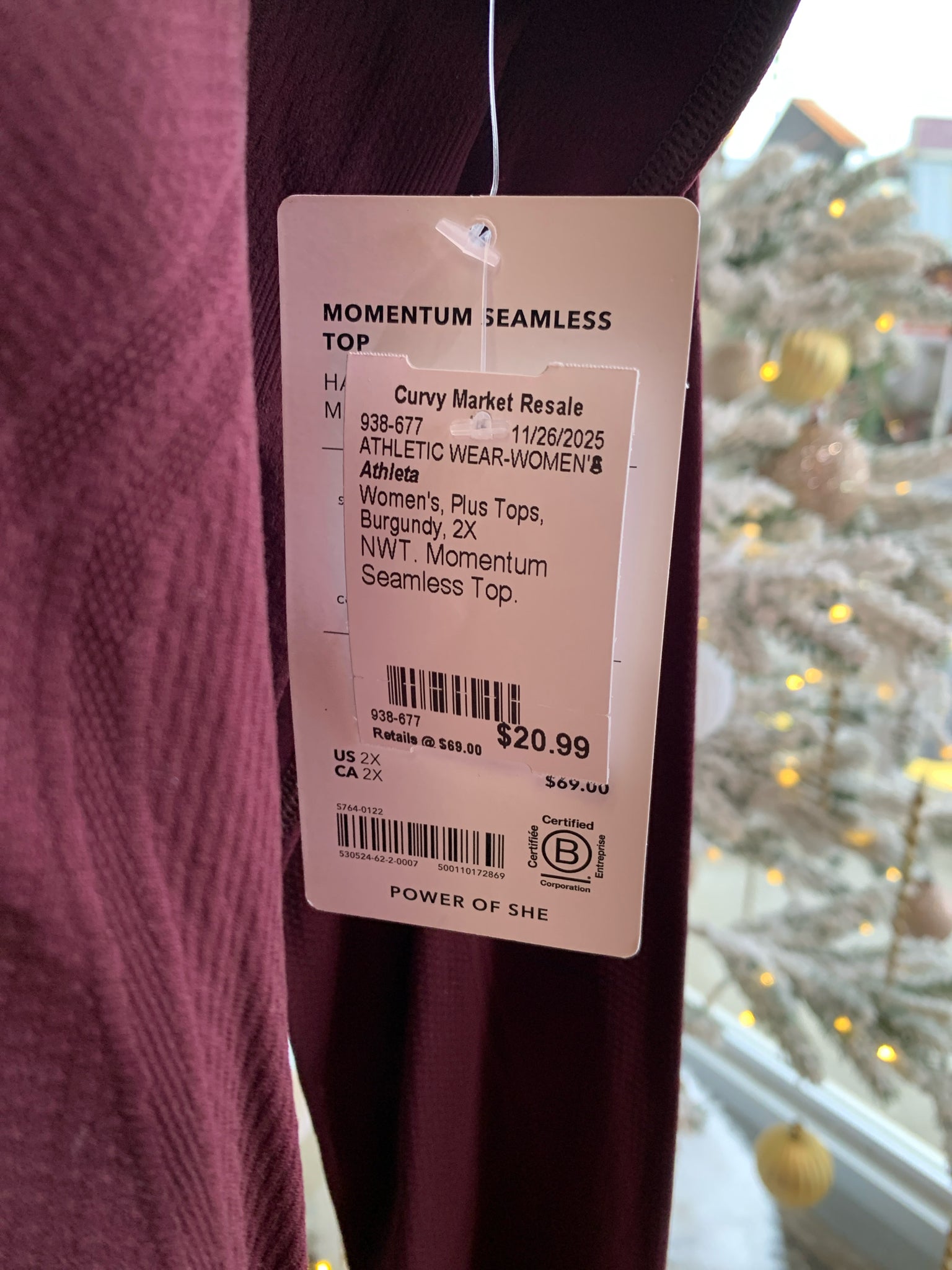 Athleta Plus Tops 2X ATHLETIC WEAR-WOMEN'S