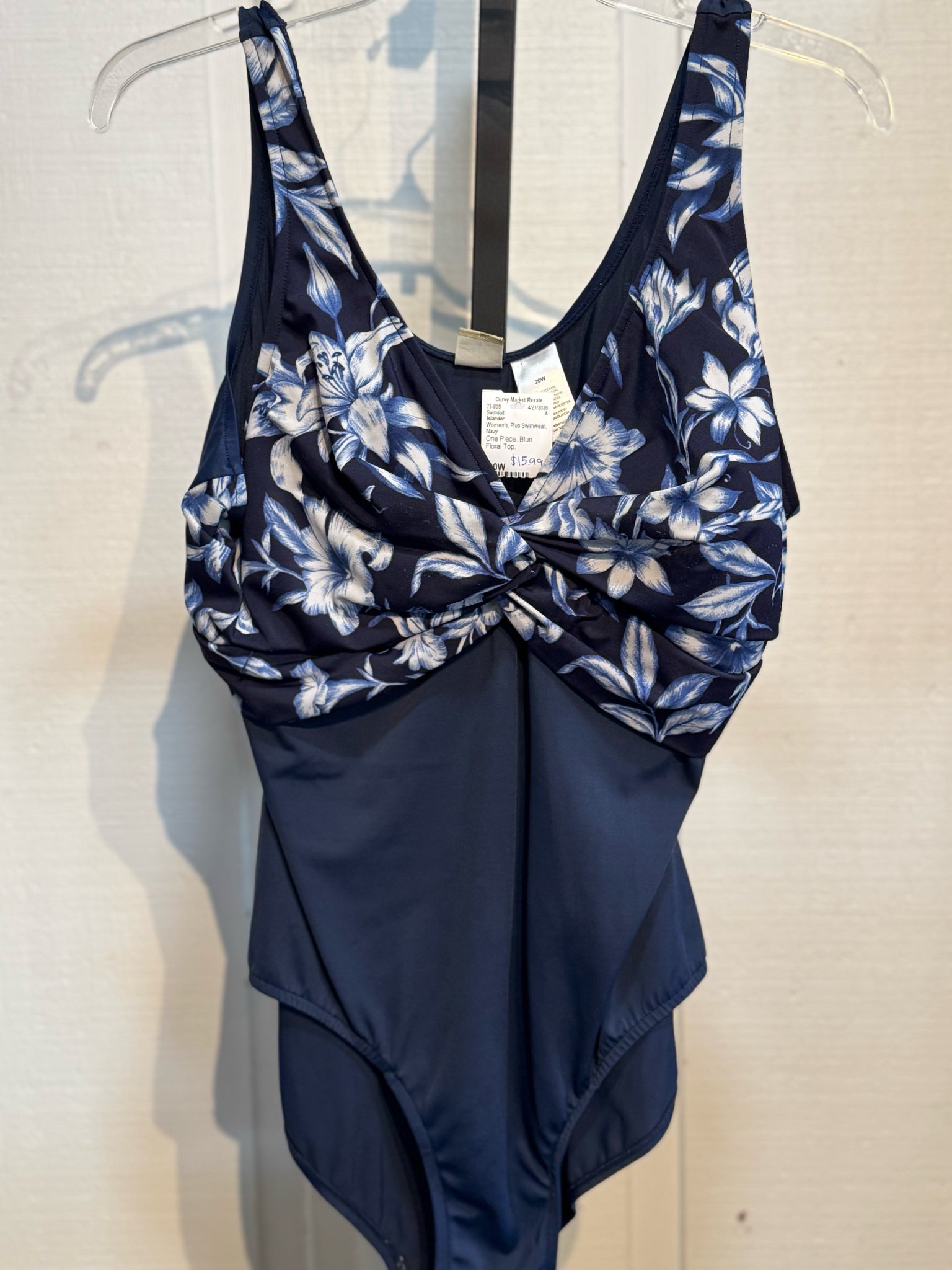 Islander Plus Swimwear Size 20W Swimsuit