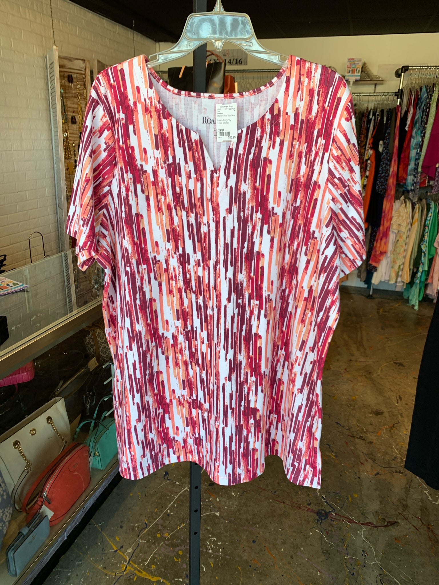 Roman's Plus Tops Size 22/24 Shirt
