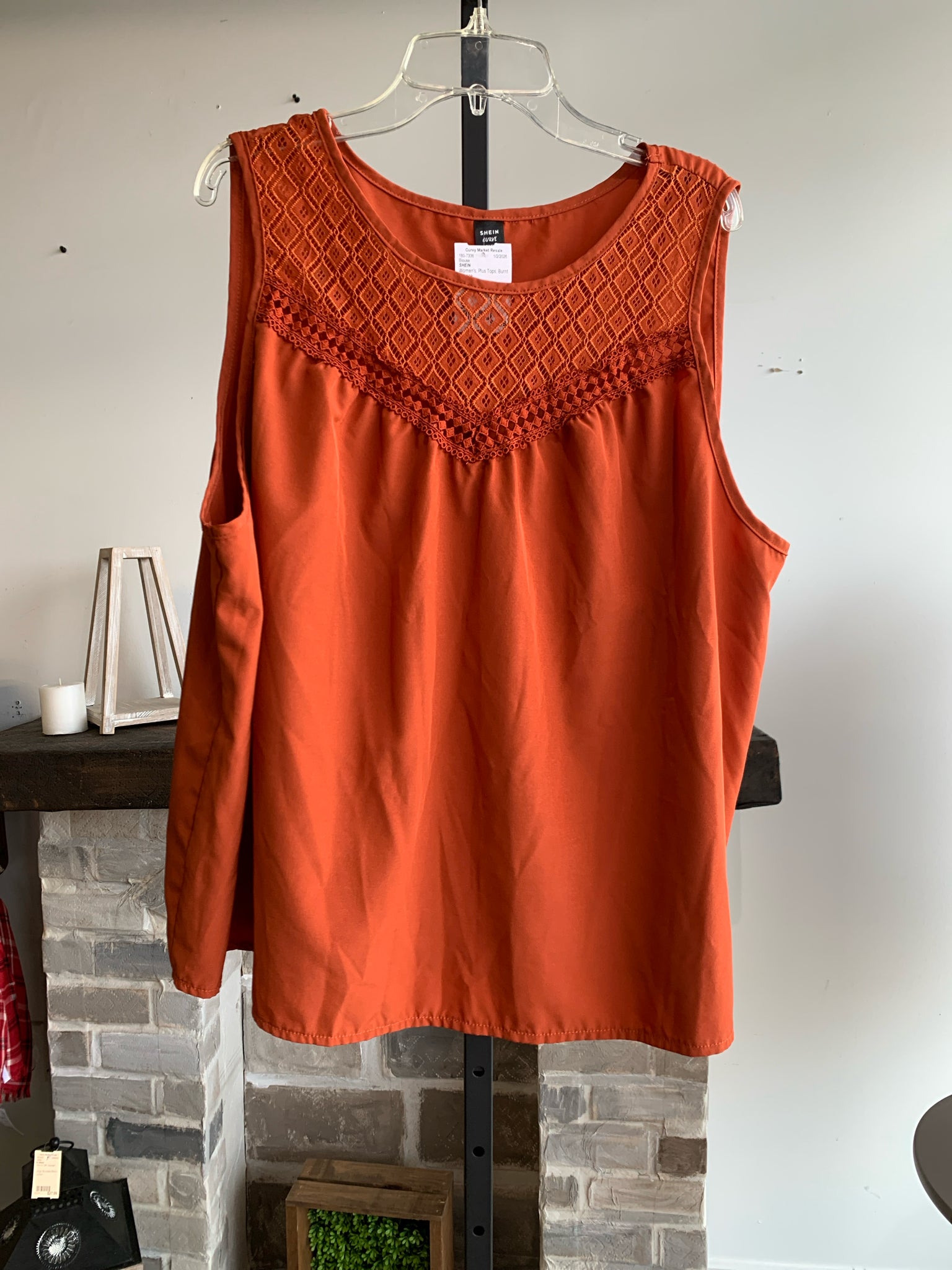 SHEIN Plus Tops Size 3X Blouse