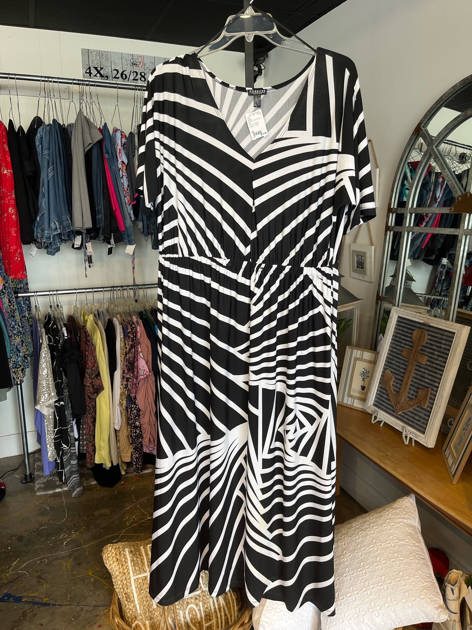 Forever Plus Dresses Size 3X Dress