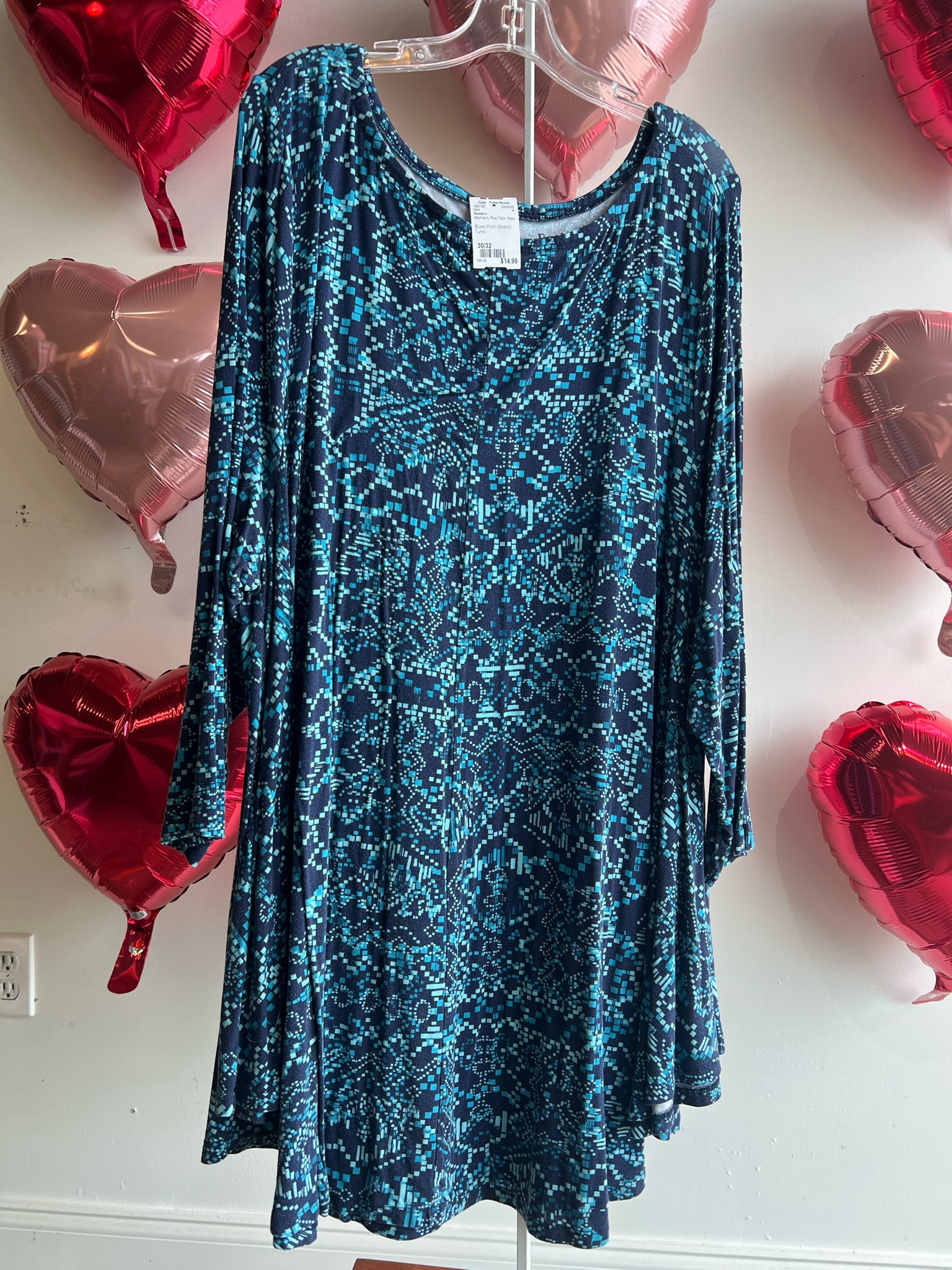 Roman's Plus Tops Size 30/32 Shirt