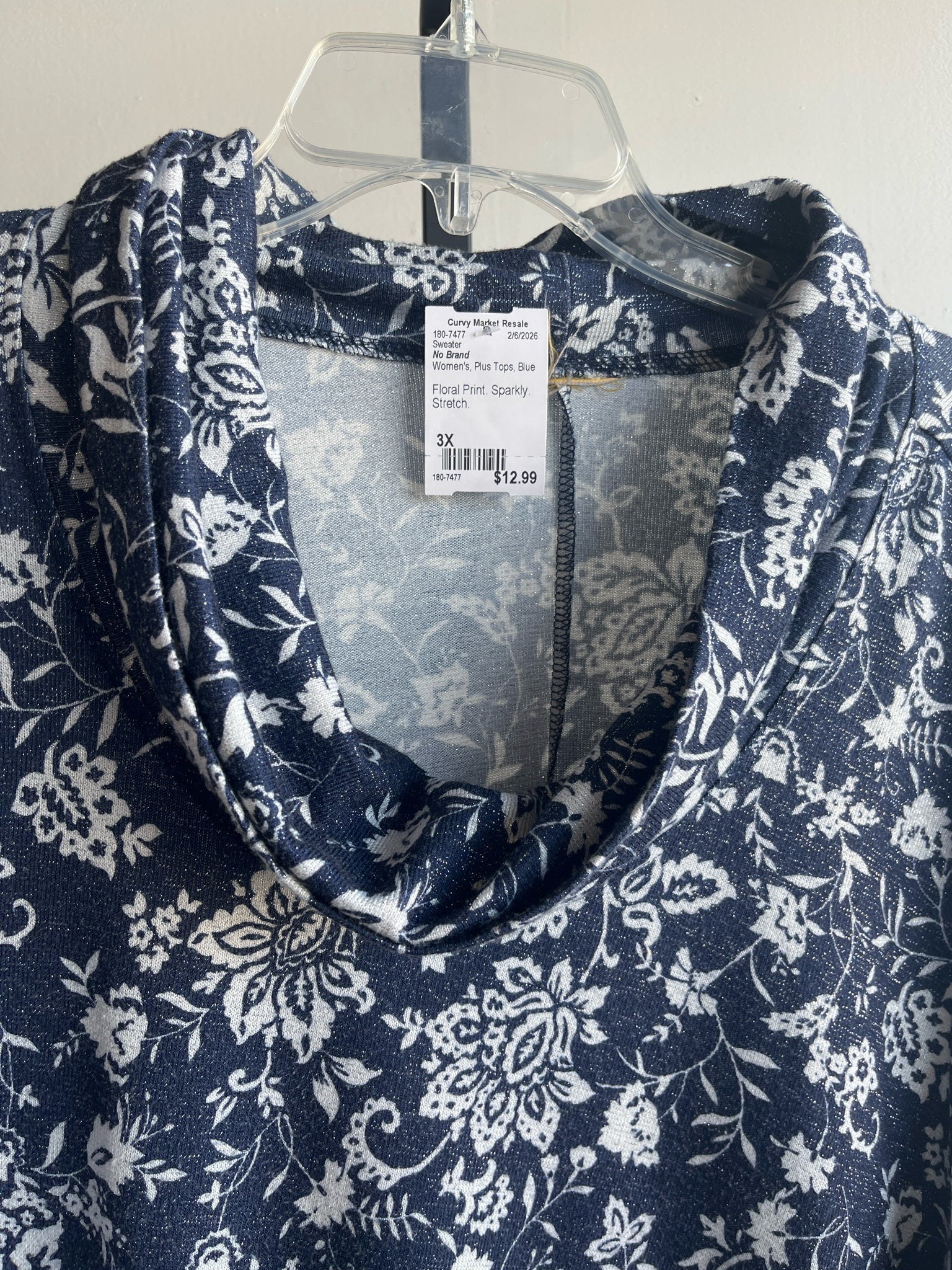 No Brand Plus Tops Size 3X Sweater