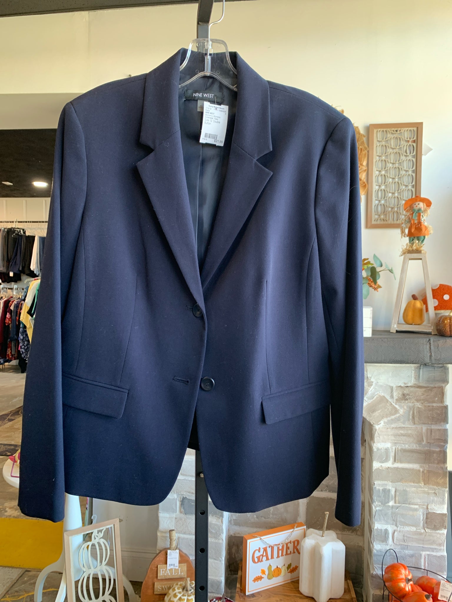 NINE WEST Womens Outerwear Blazer