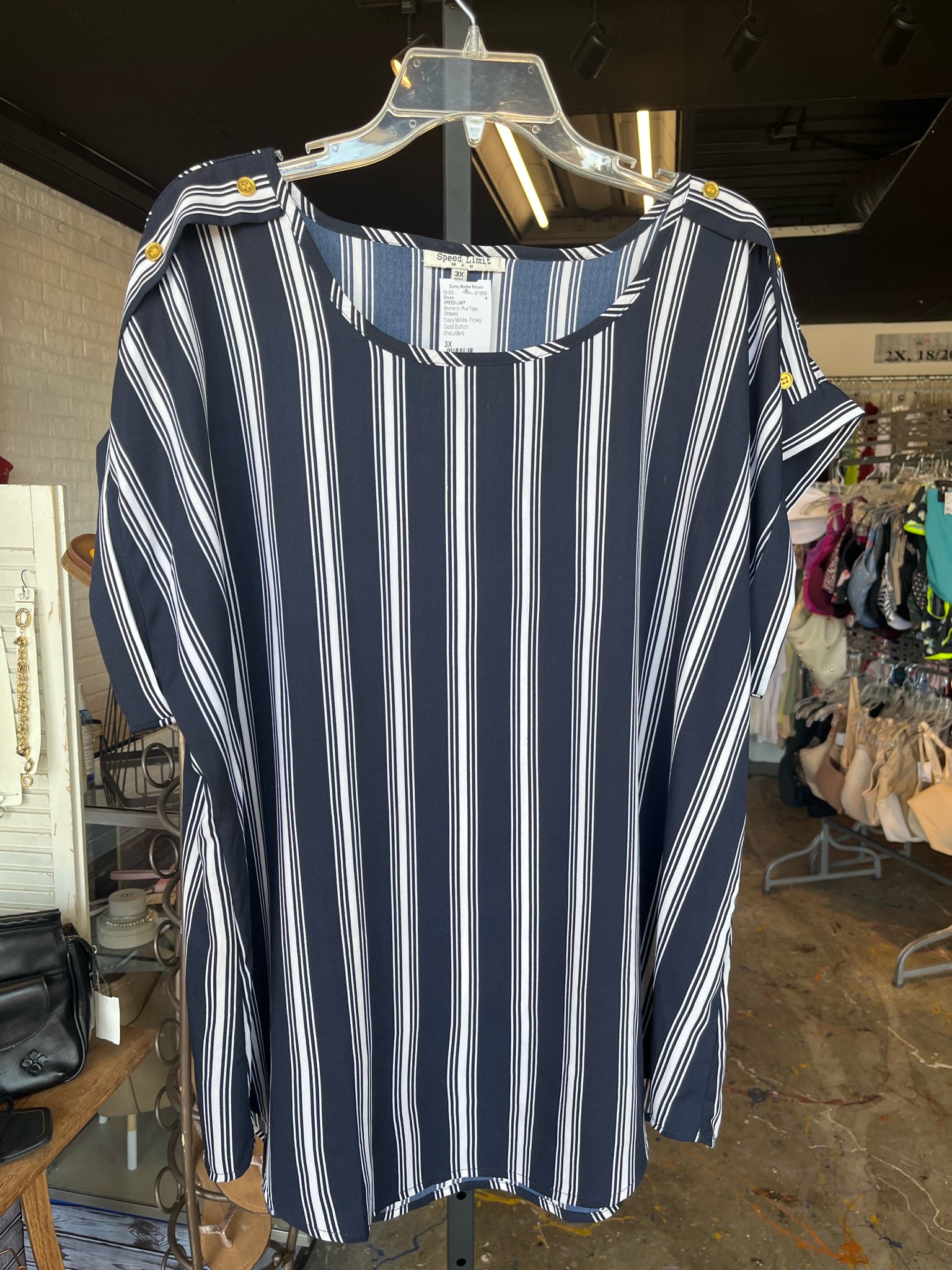 SPEED LIMIT Plus Tops Size 3X Blouse