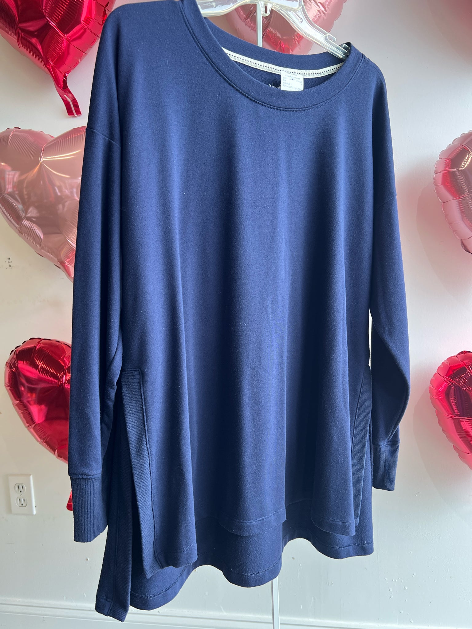 WONDERLY Plus Tops Size 1X Shirt