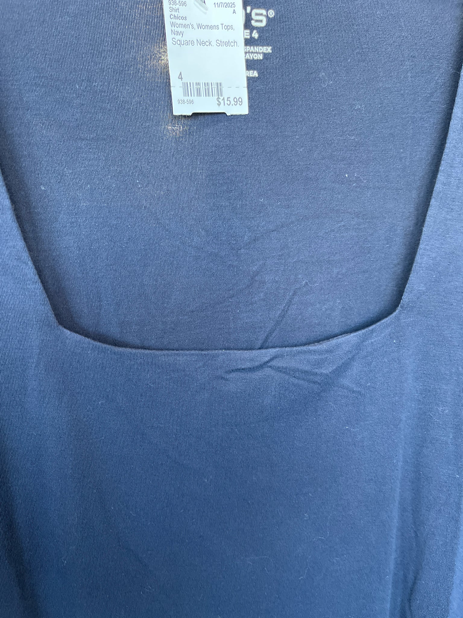 Chicos Womens Tops Size 4 Shirt