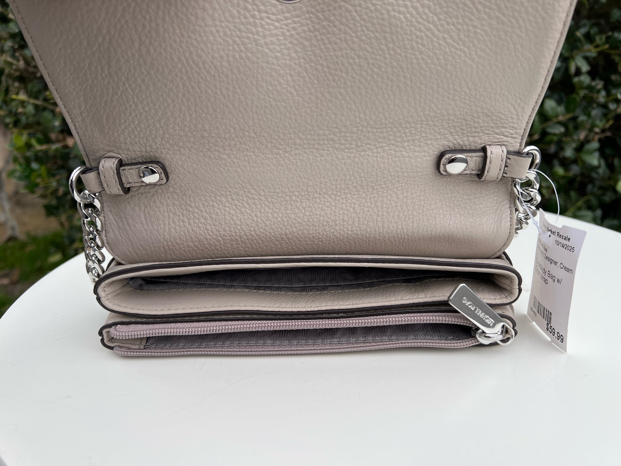 Michael Kors Cream Purse