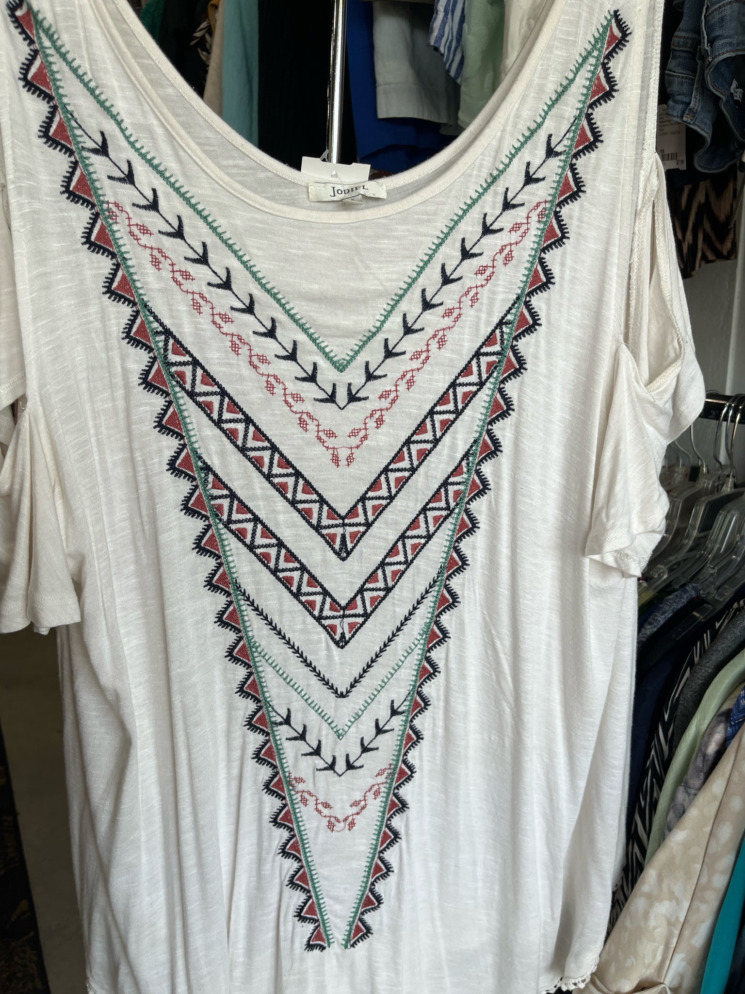 JODIFL Womens Tops Size S Blouse