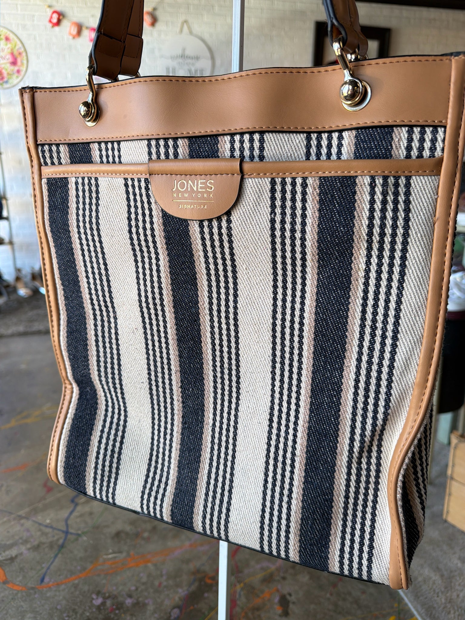 JONES NEW YORK Navy Purse