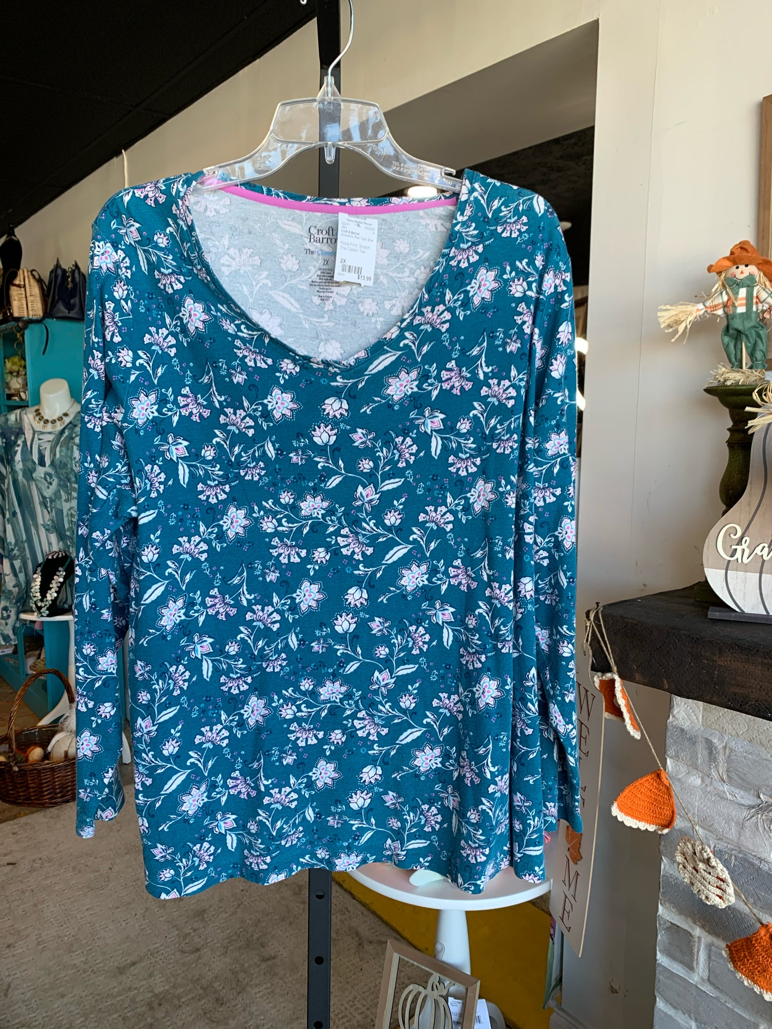 Croft & Barrow Plus Tops Size 2X Shirt
