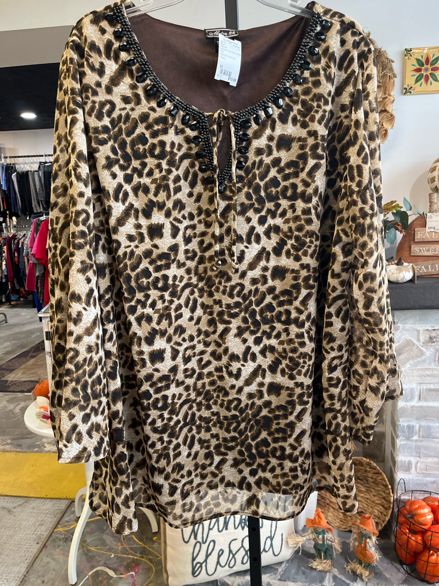 Metro 22 Plus Tops Size 3X Blouse