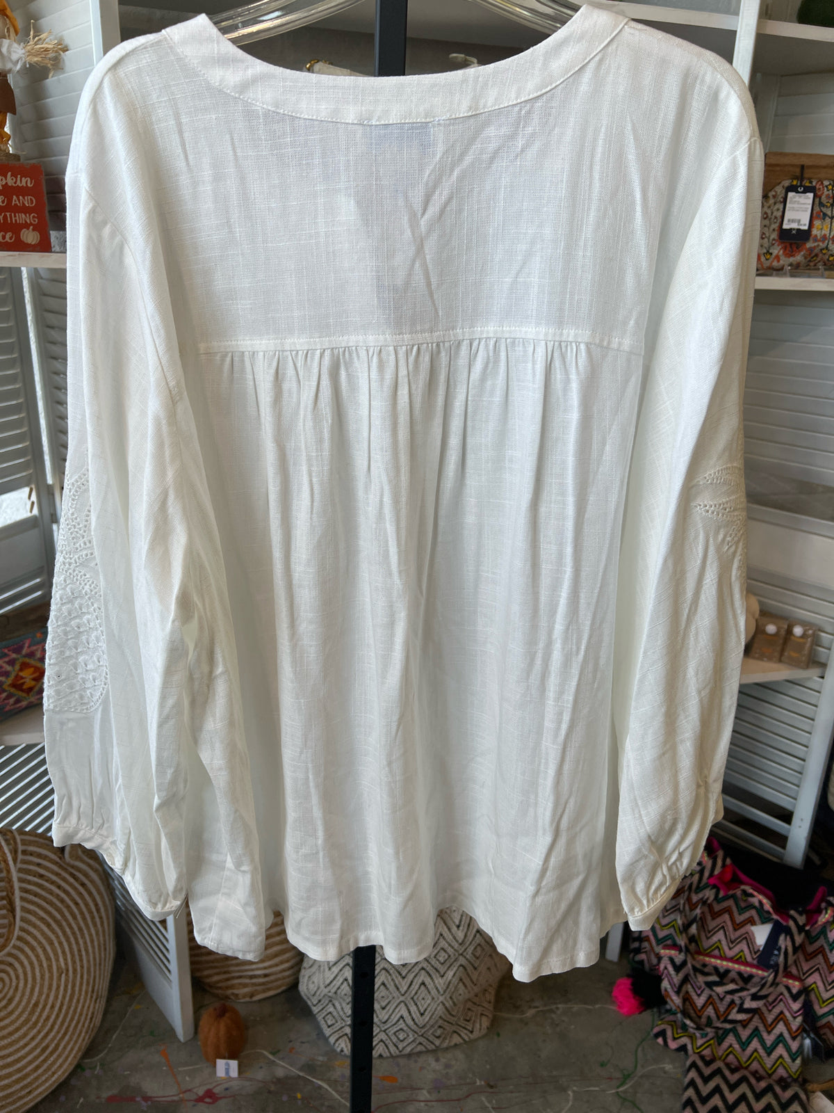 Calypso Plus Tops Size 2X Blouse
