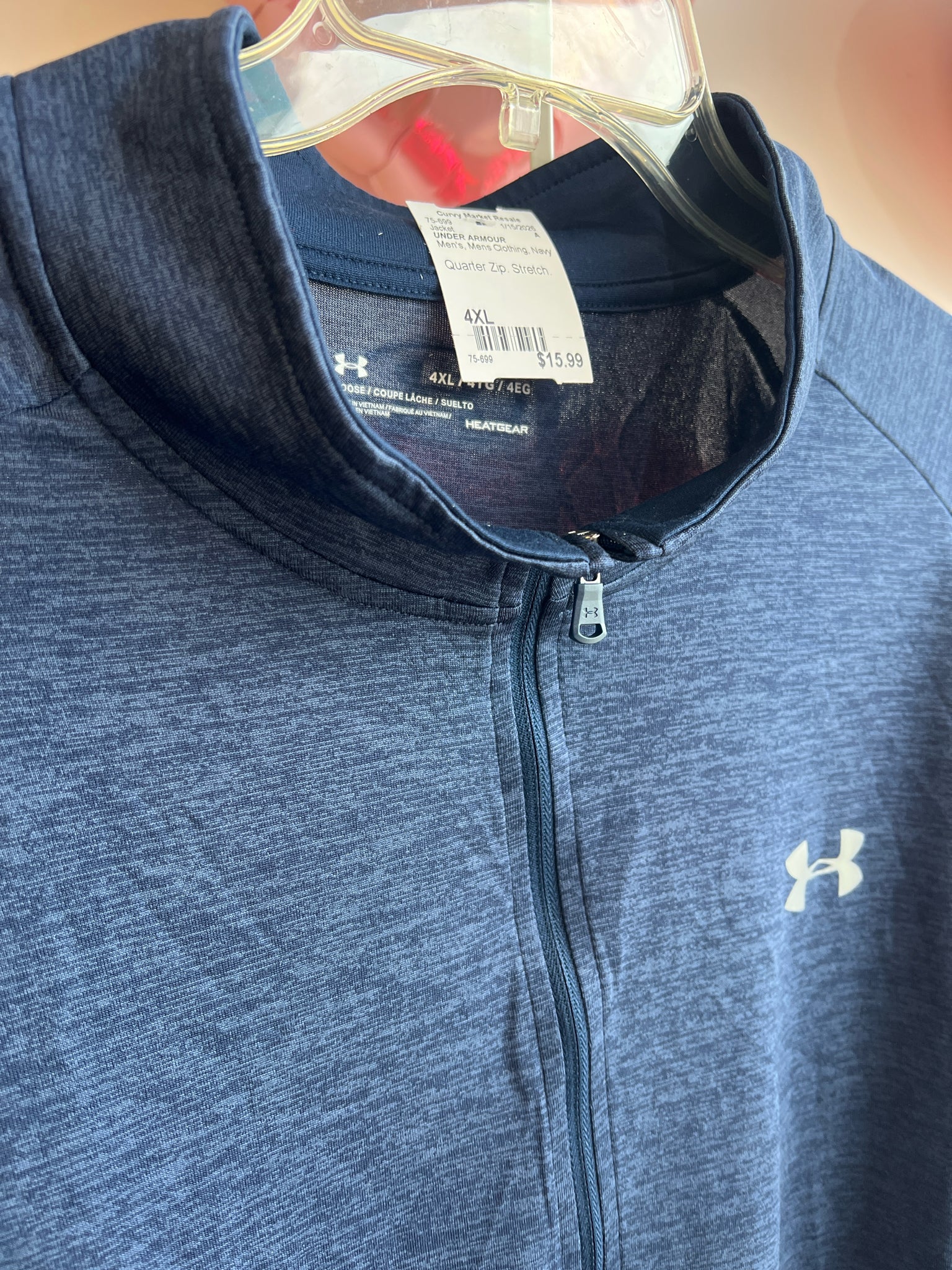 UNDER ARMOUR Men's Mens Clothing Size 4XL Jacket