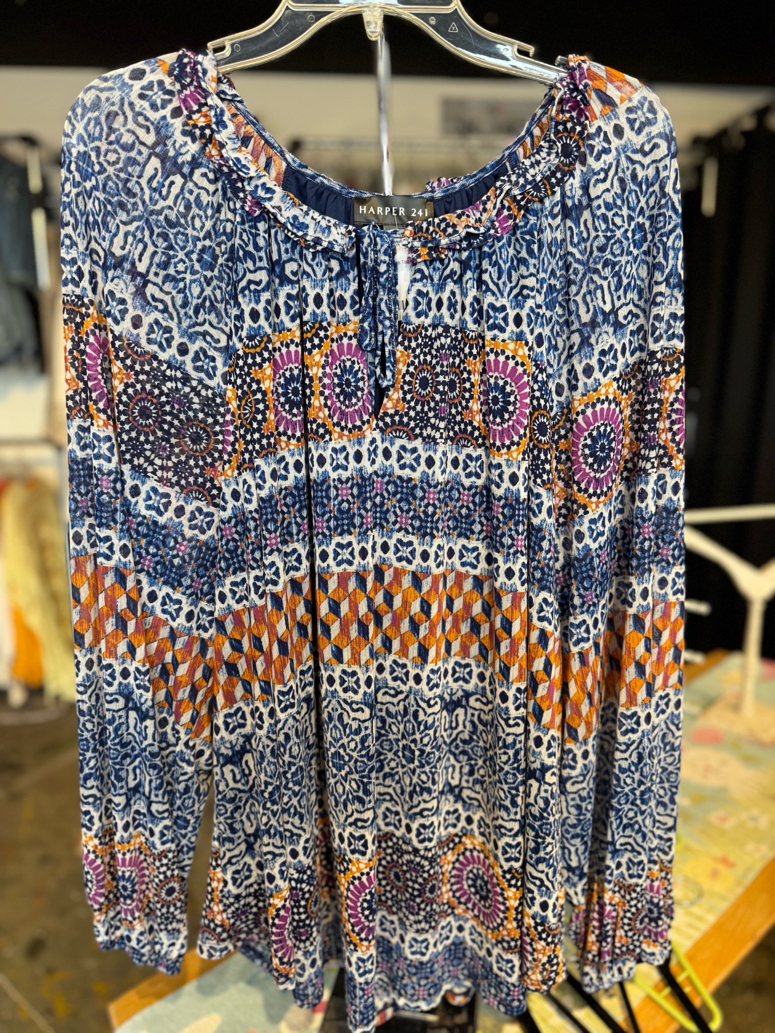 HARPER 241 Plus Tops Size 3X Blouse