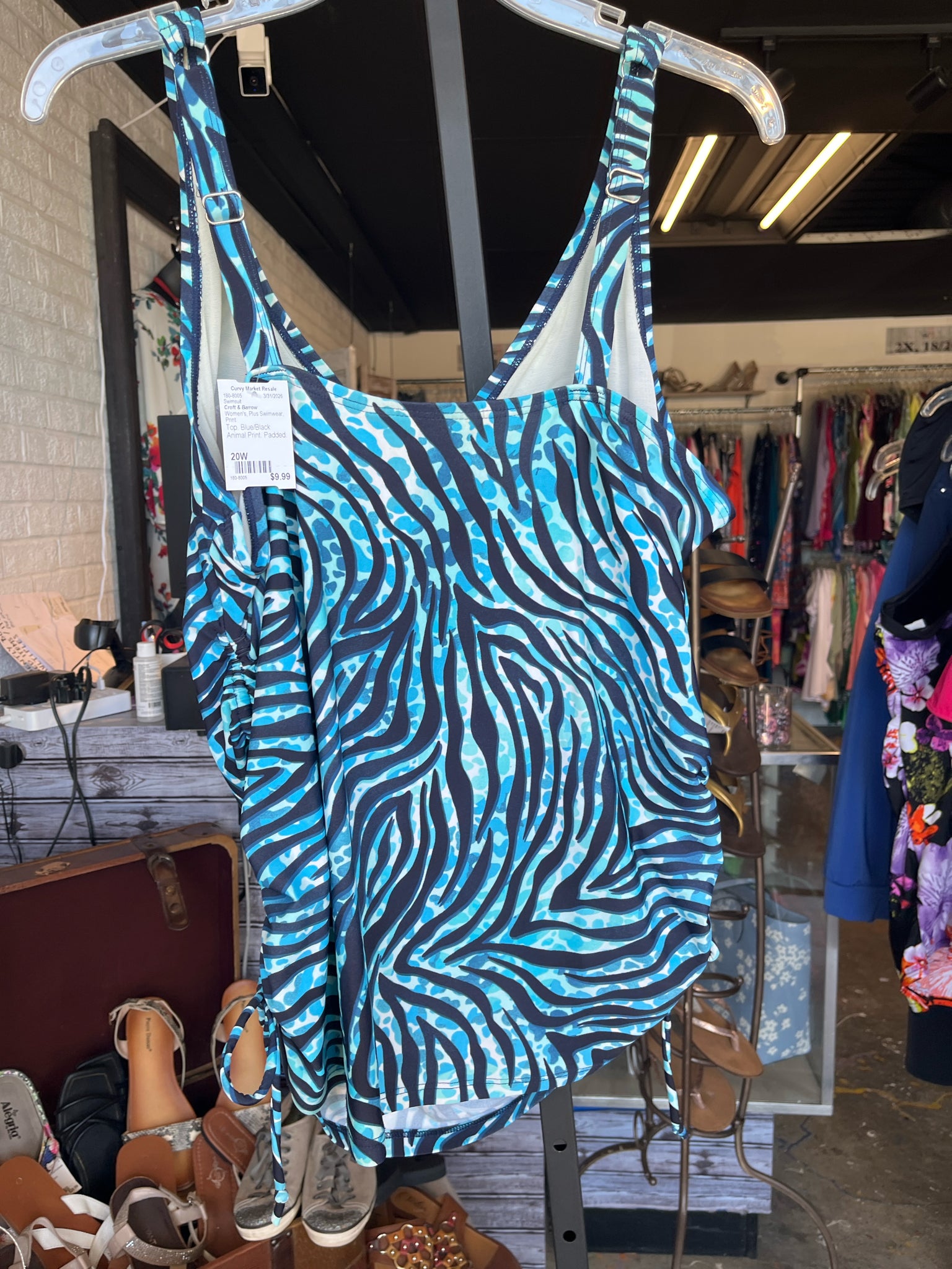 Croft & Barrow Plus Swimwear Size 20W Swimtop