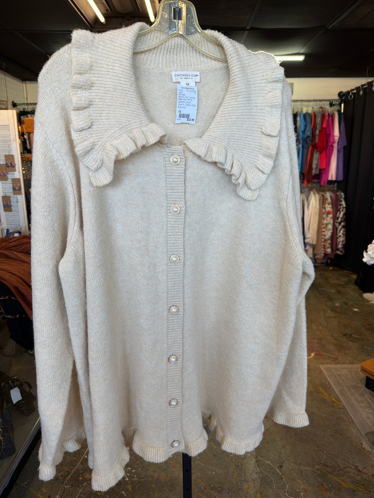 Chic Soul Plus Outerwear Size 1X Jacket