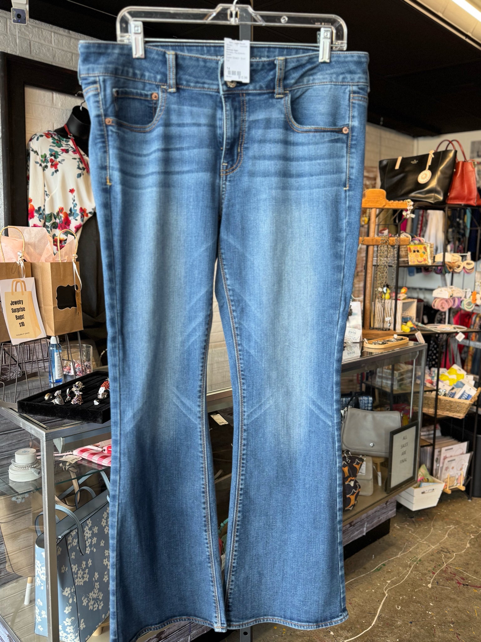 American Eagle Plus Bottoms Size 14 Jeans