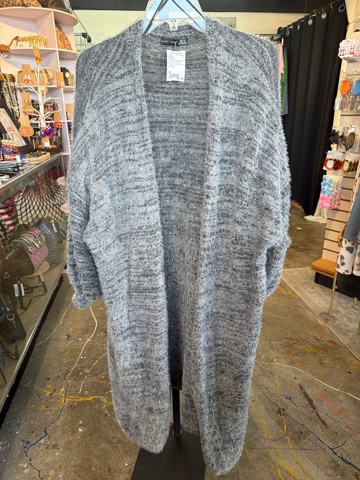 Black Tape Plus Outerwear Size 2X Cardigan