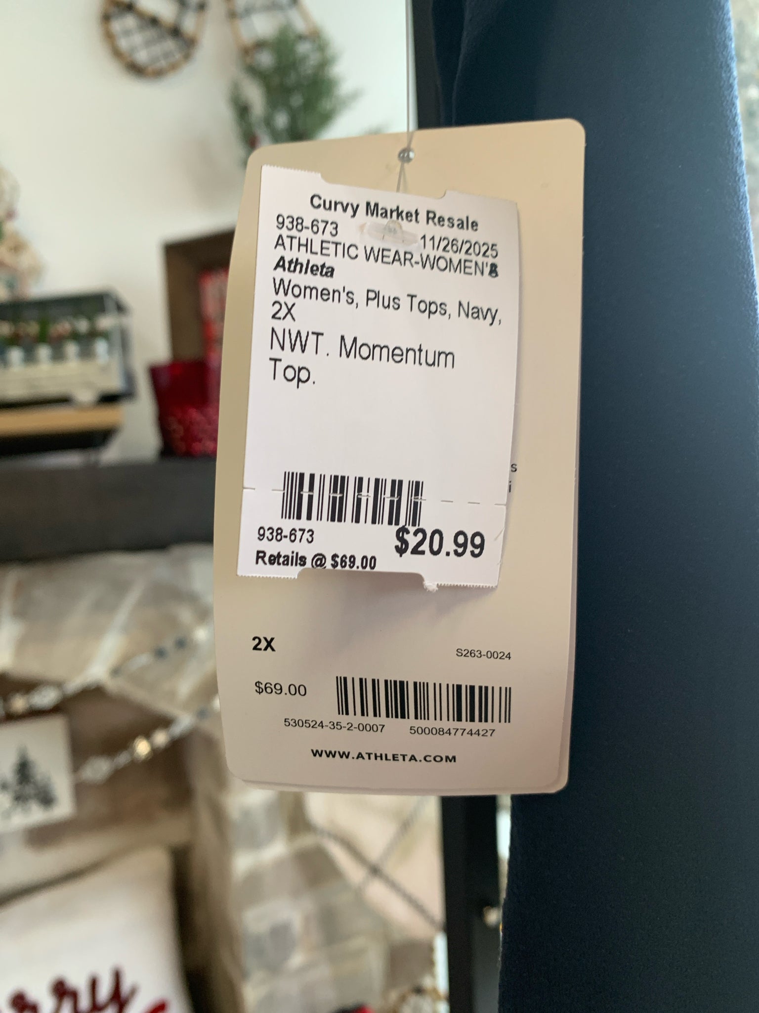 Athleta Plus Tops 2X ATHLETIC WEAR-WOMEN'S