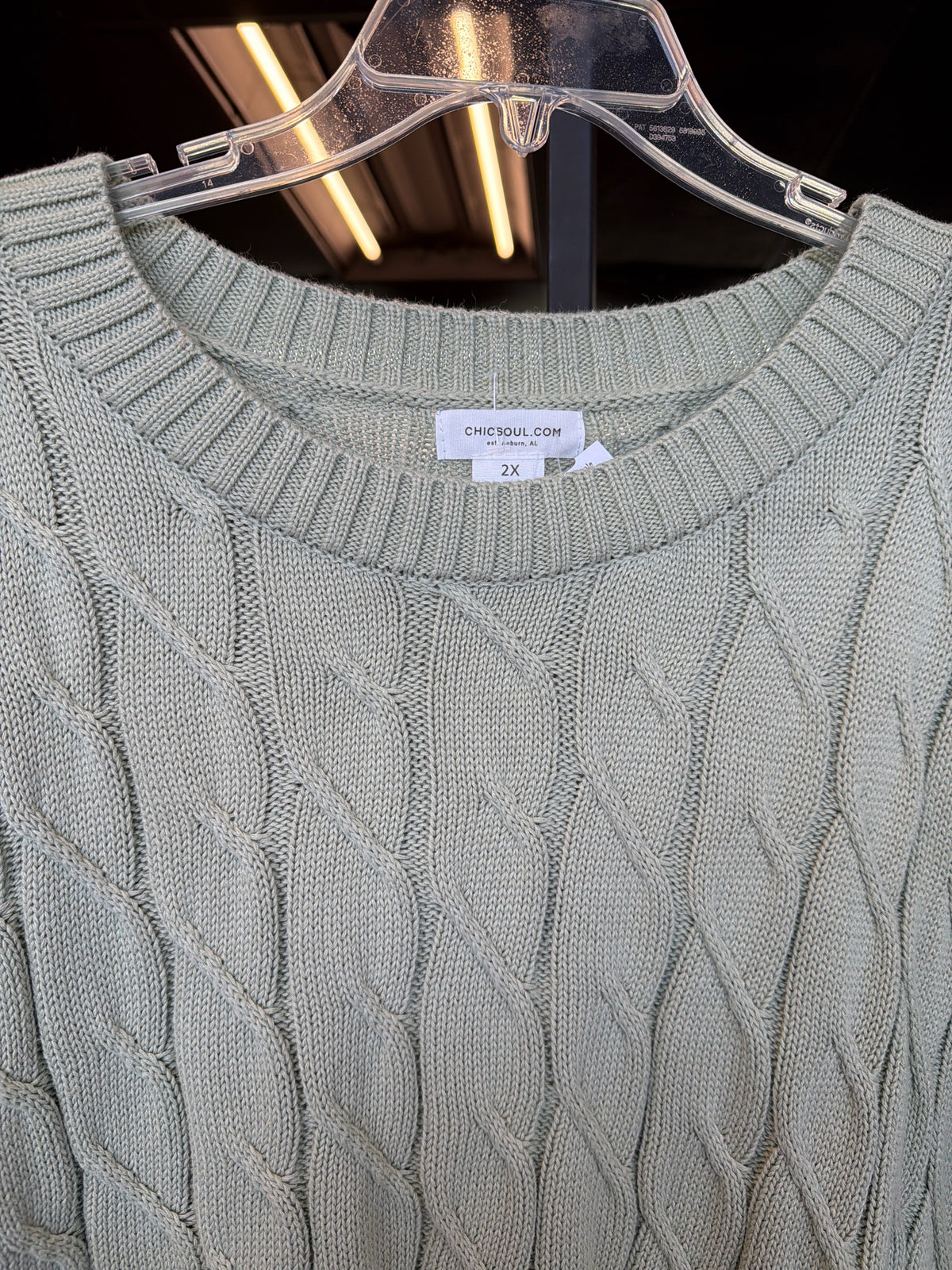 Chic Soul Plus Tops Size 2X Sweater