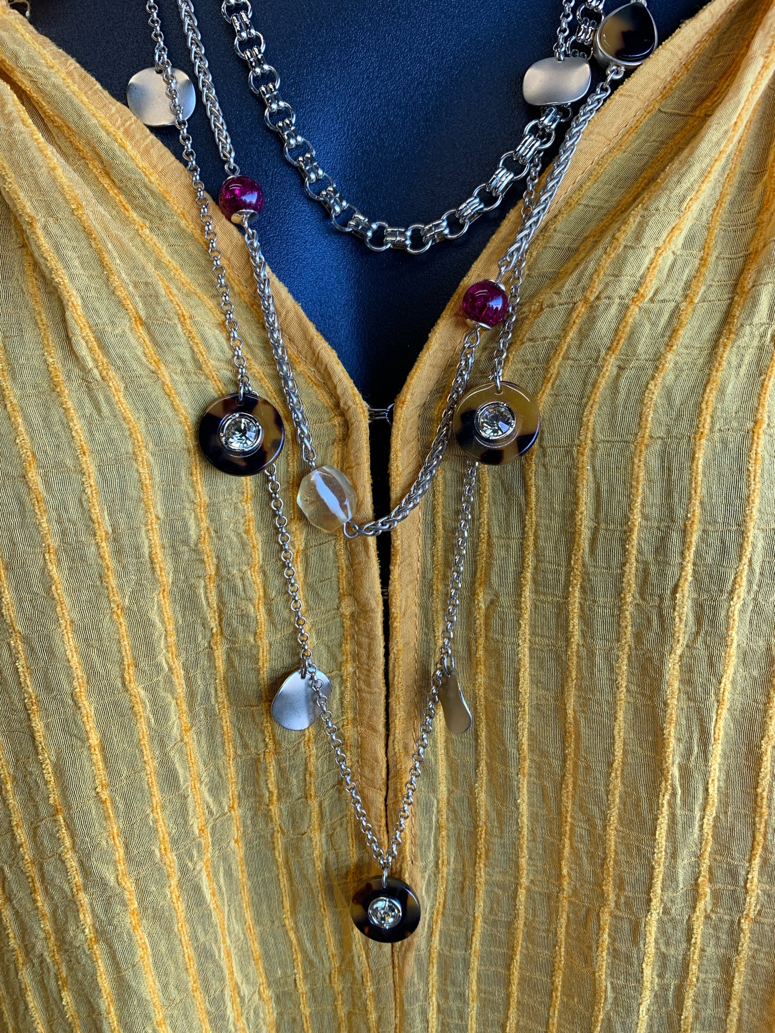 Chicos Gold Necklace
