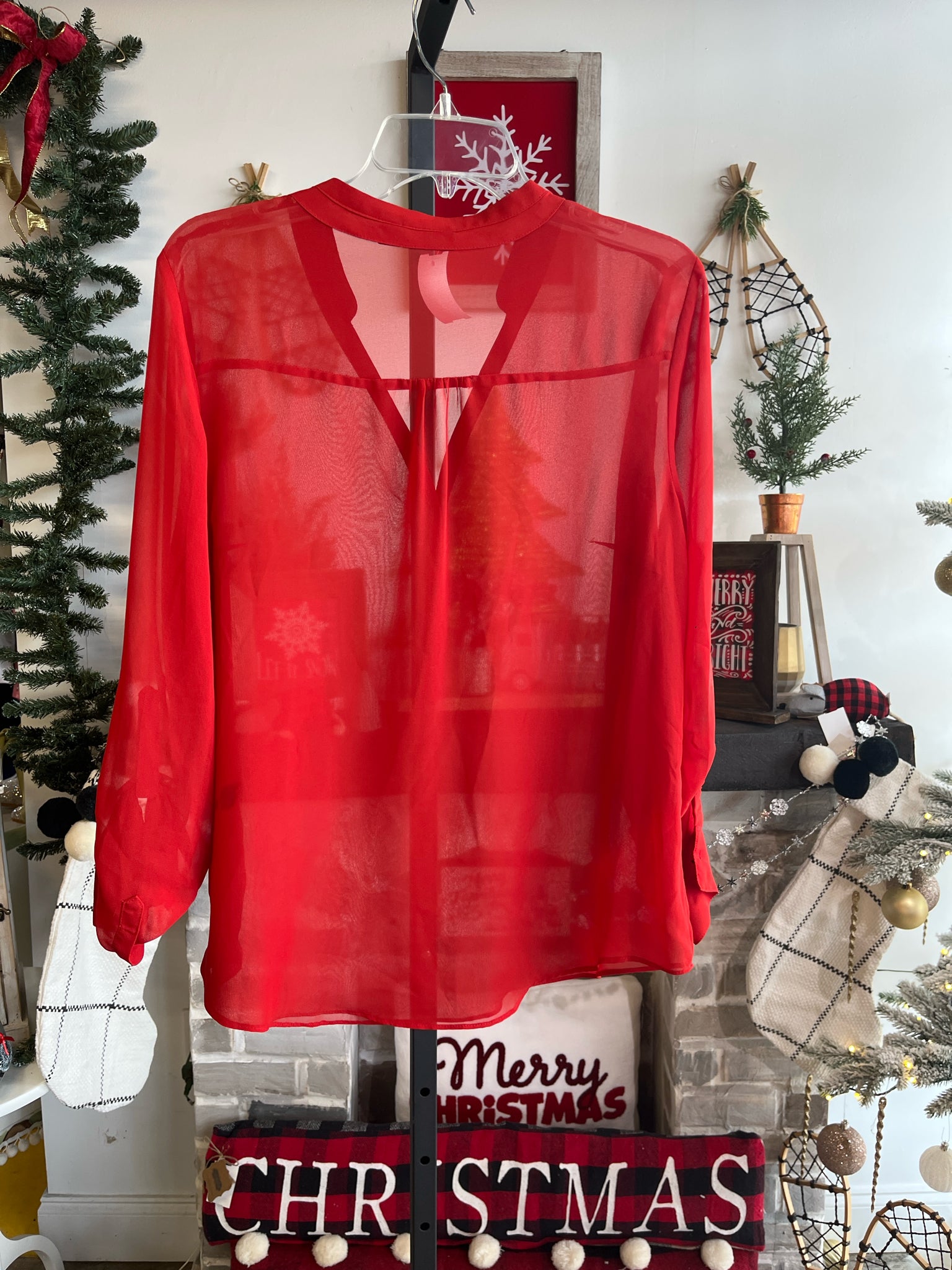 ANA Womens Tops Size L Blouse