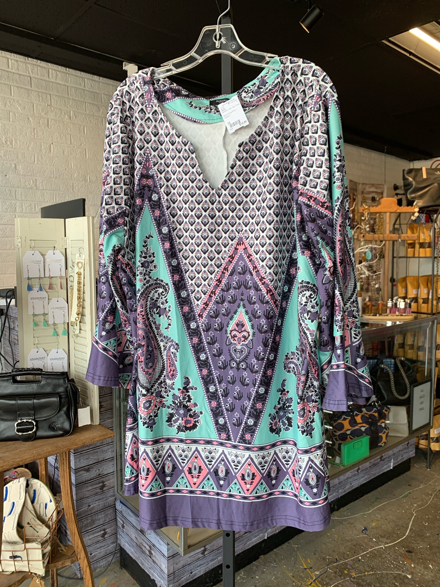 Reborn Plus Tops Size 3X Blouse
