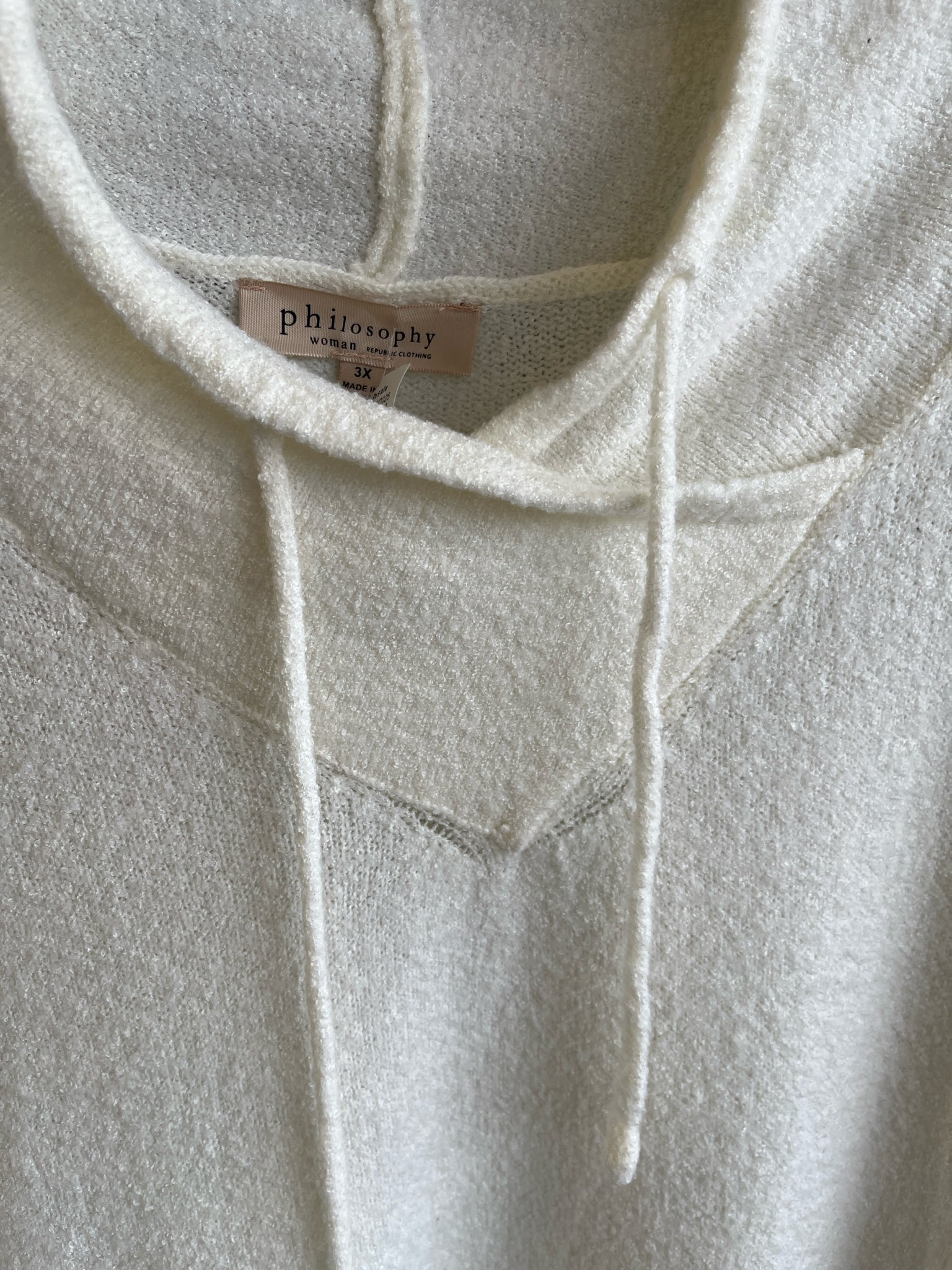 PHILOSOPHY Plus Outerwear Size 3X Sweater