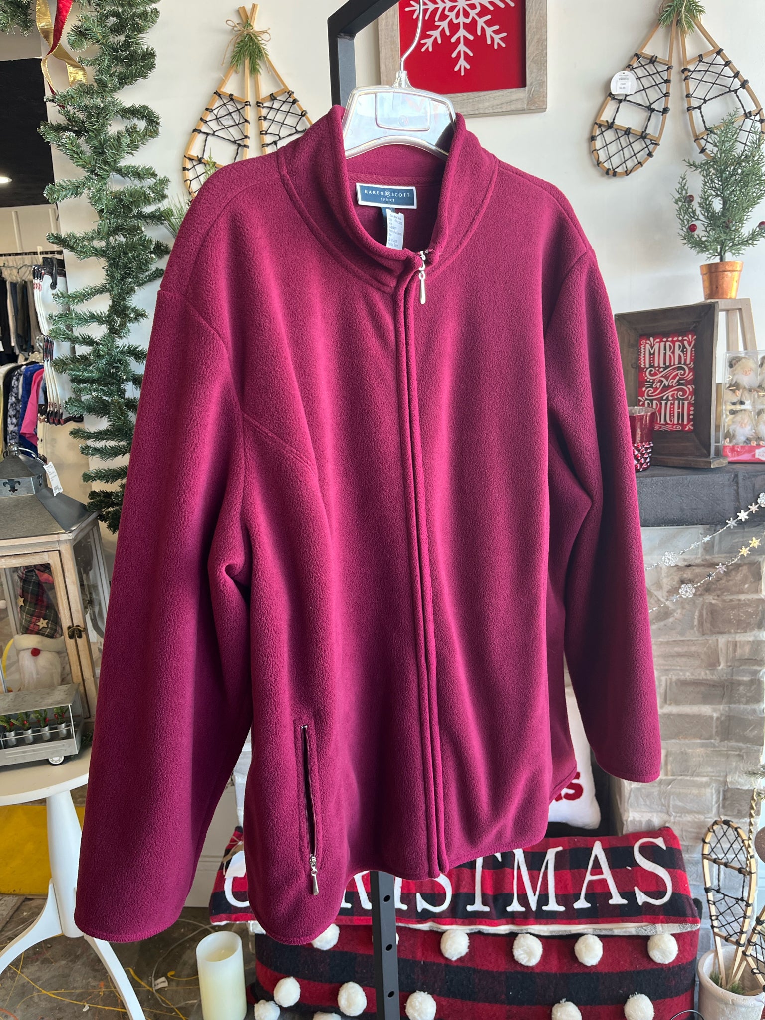 KAREN SCOTT Plus Outerwear Size 2X Jacket