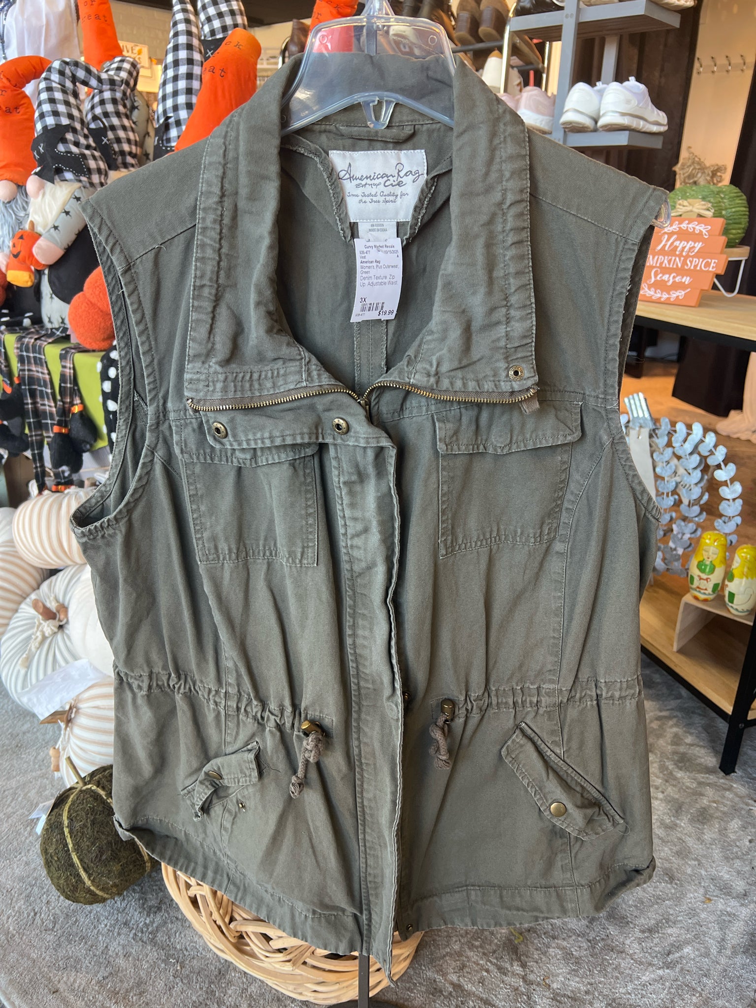 American Rag Plus Outerwear Size 3X Vest