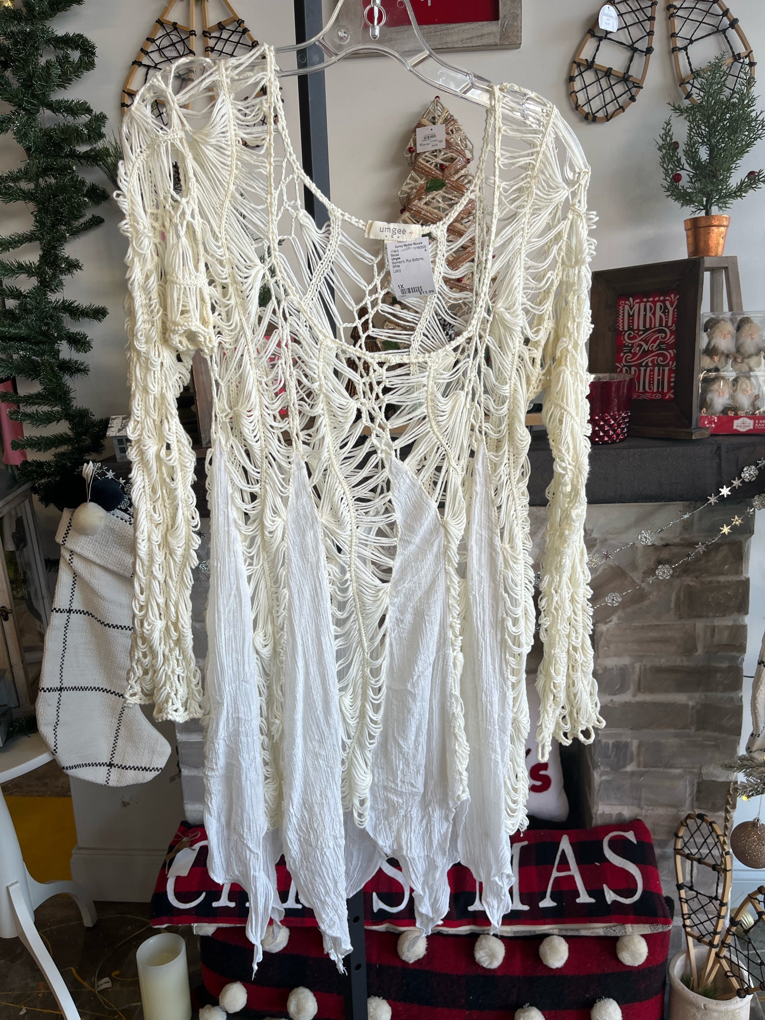 Umgee Plus Bottoms Size 1X Blouse