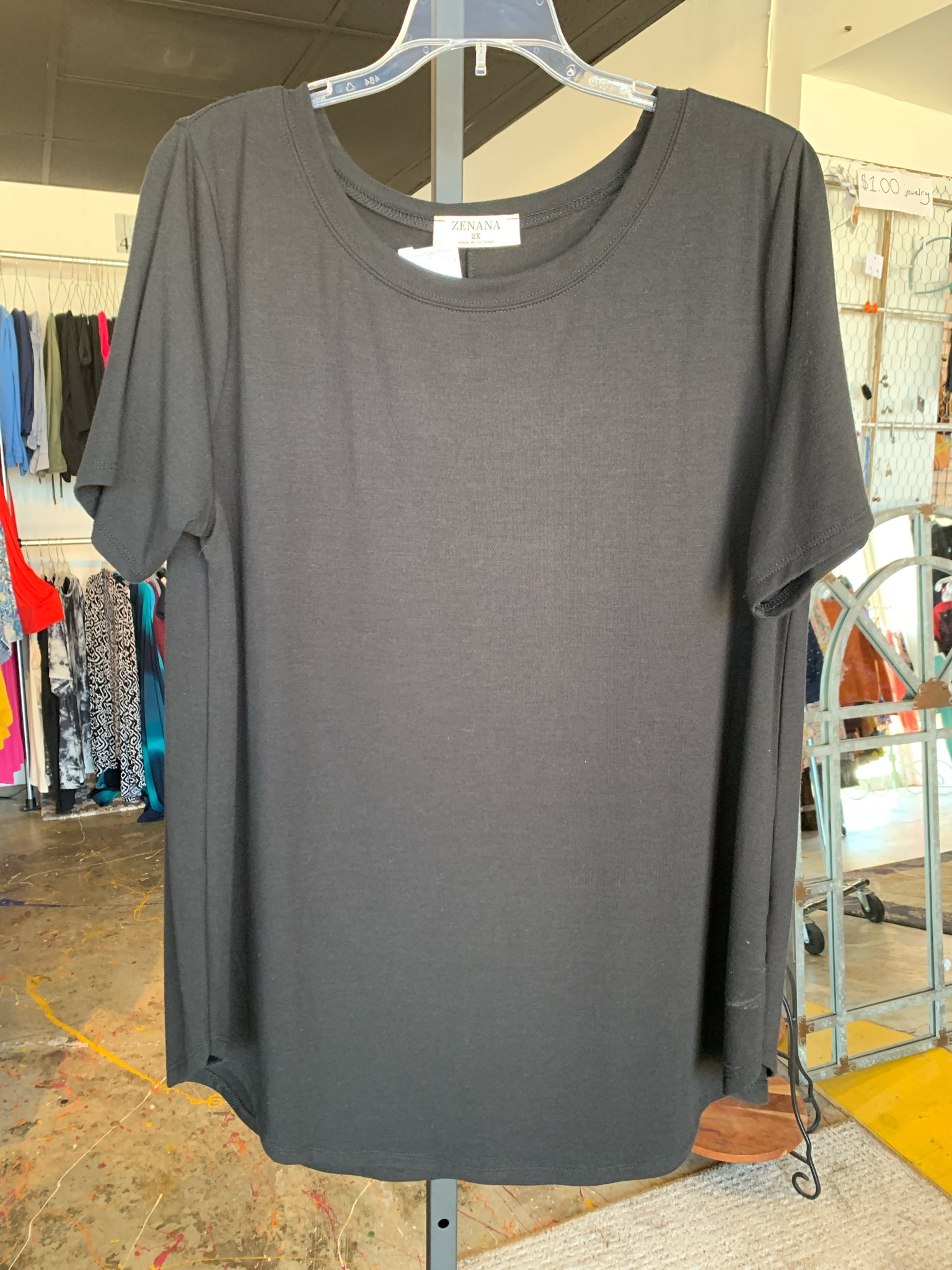 Zenana Plus Tops Size 2X Shirt
