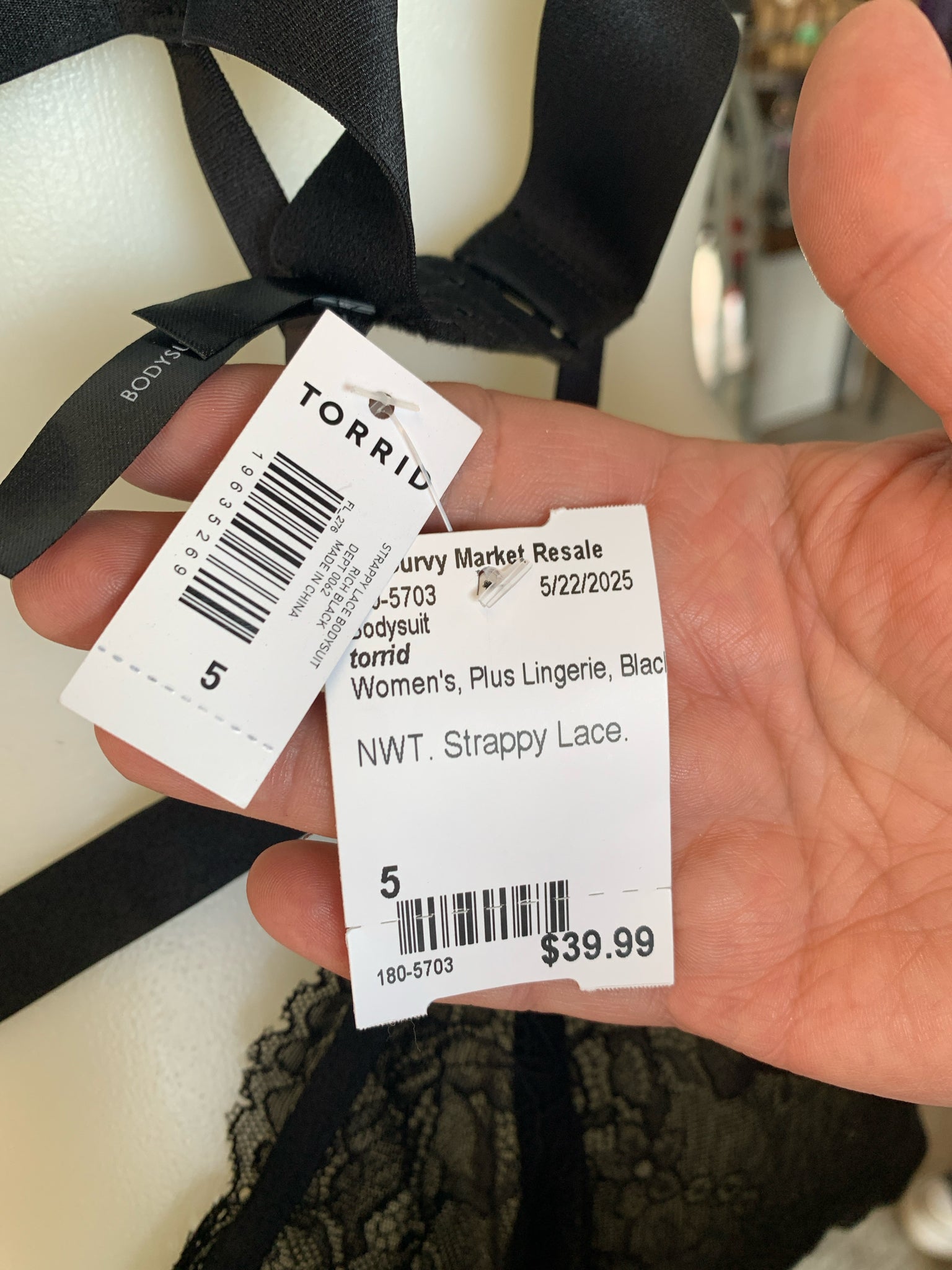 torrid Plus Lingerie Size 5 Bodysuit