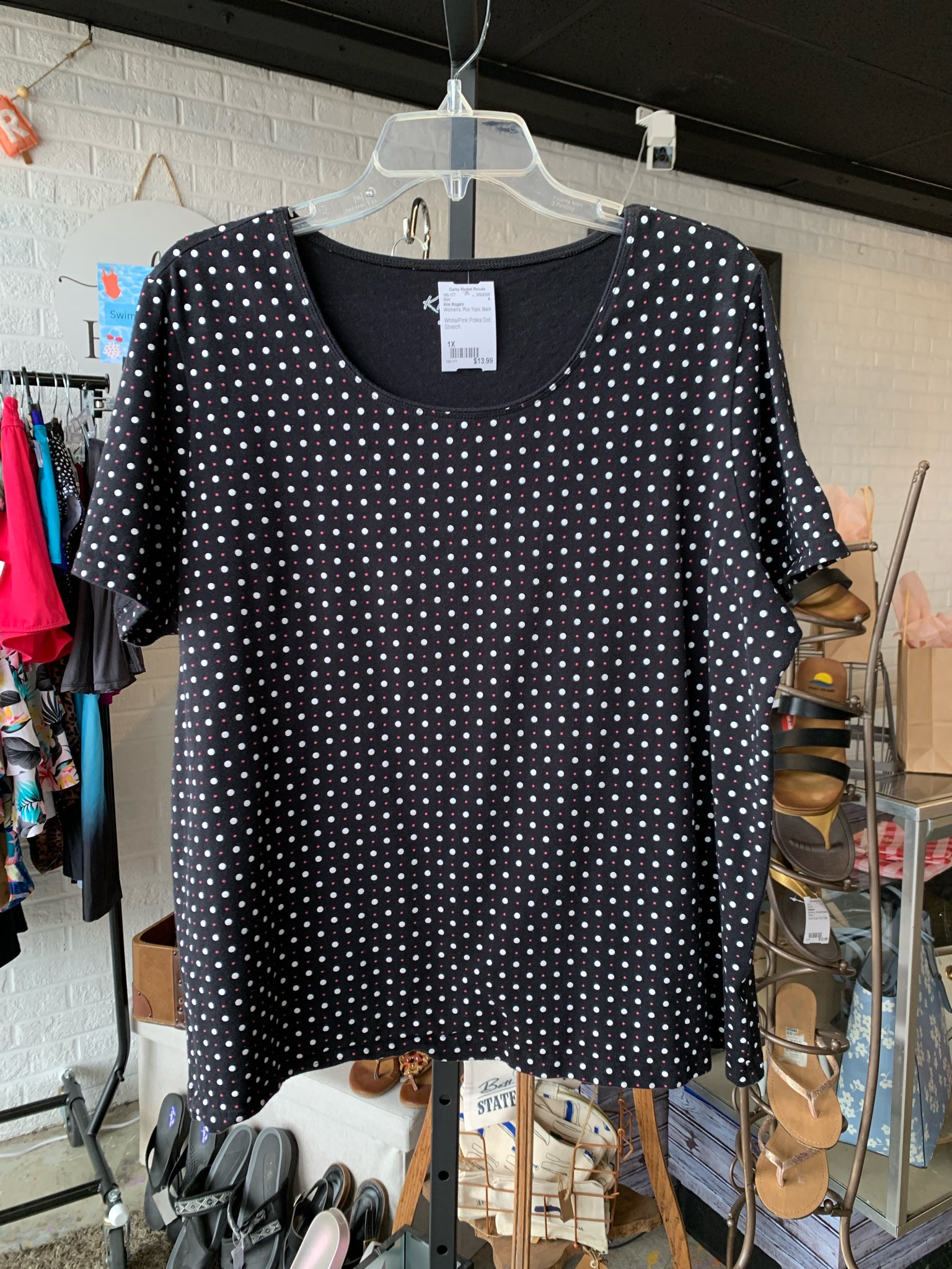 Kim Rogers Plus Tops Size 1X Shirt